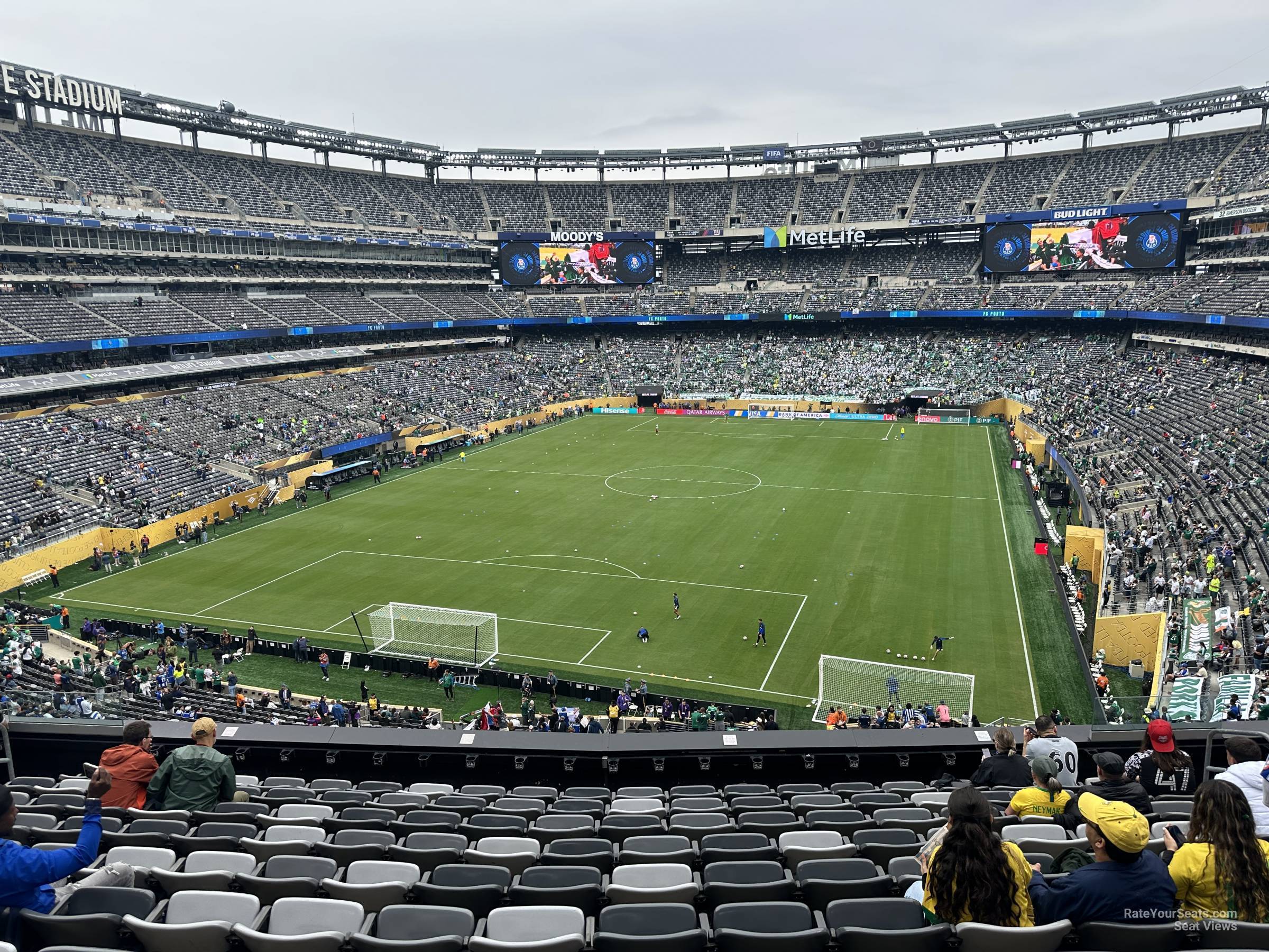 section 223, row 11 seat view  for soccer - metlife stadium