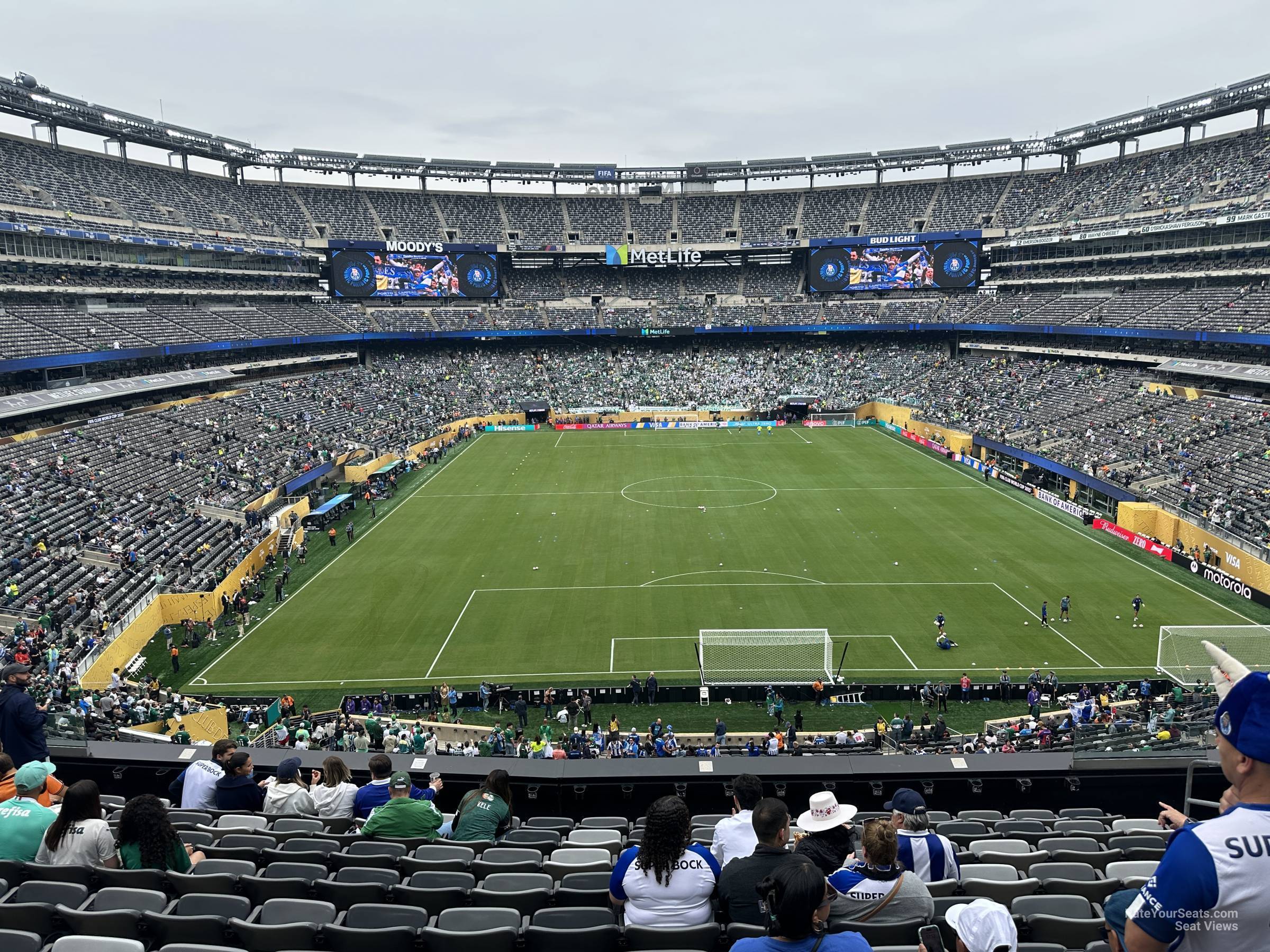 section 227a, row 11 seat view  for soccer - metlife stadium