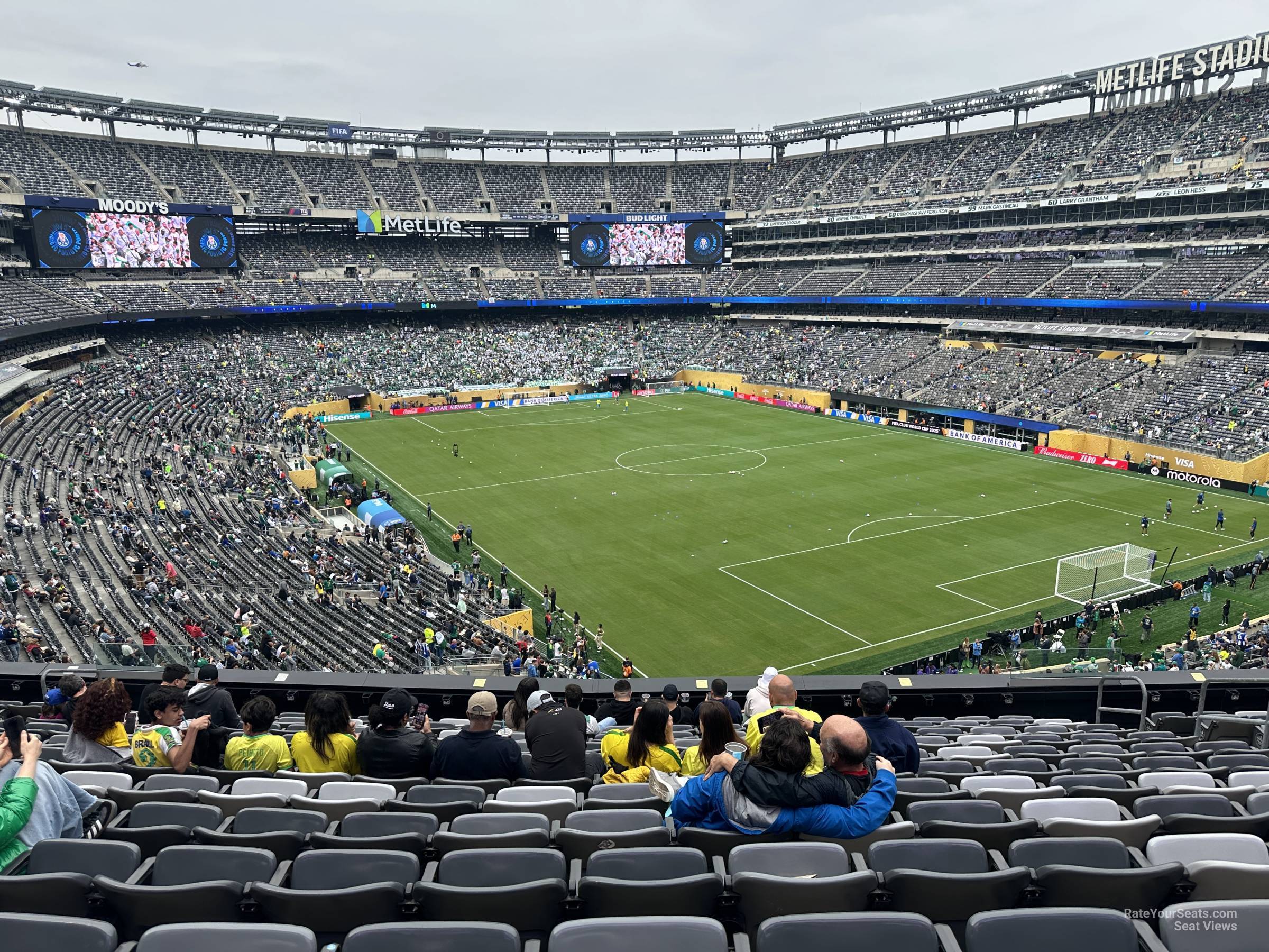 section 231, row 12 seat view  for soccer - metlife stadium