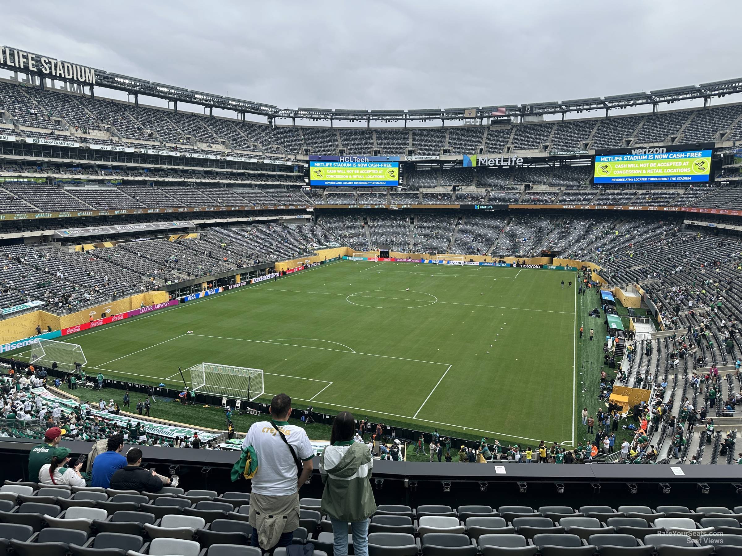 section 248, row 10 seat view  for soccer - metlife stadium