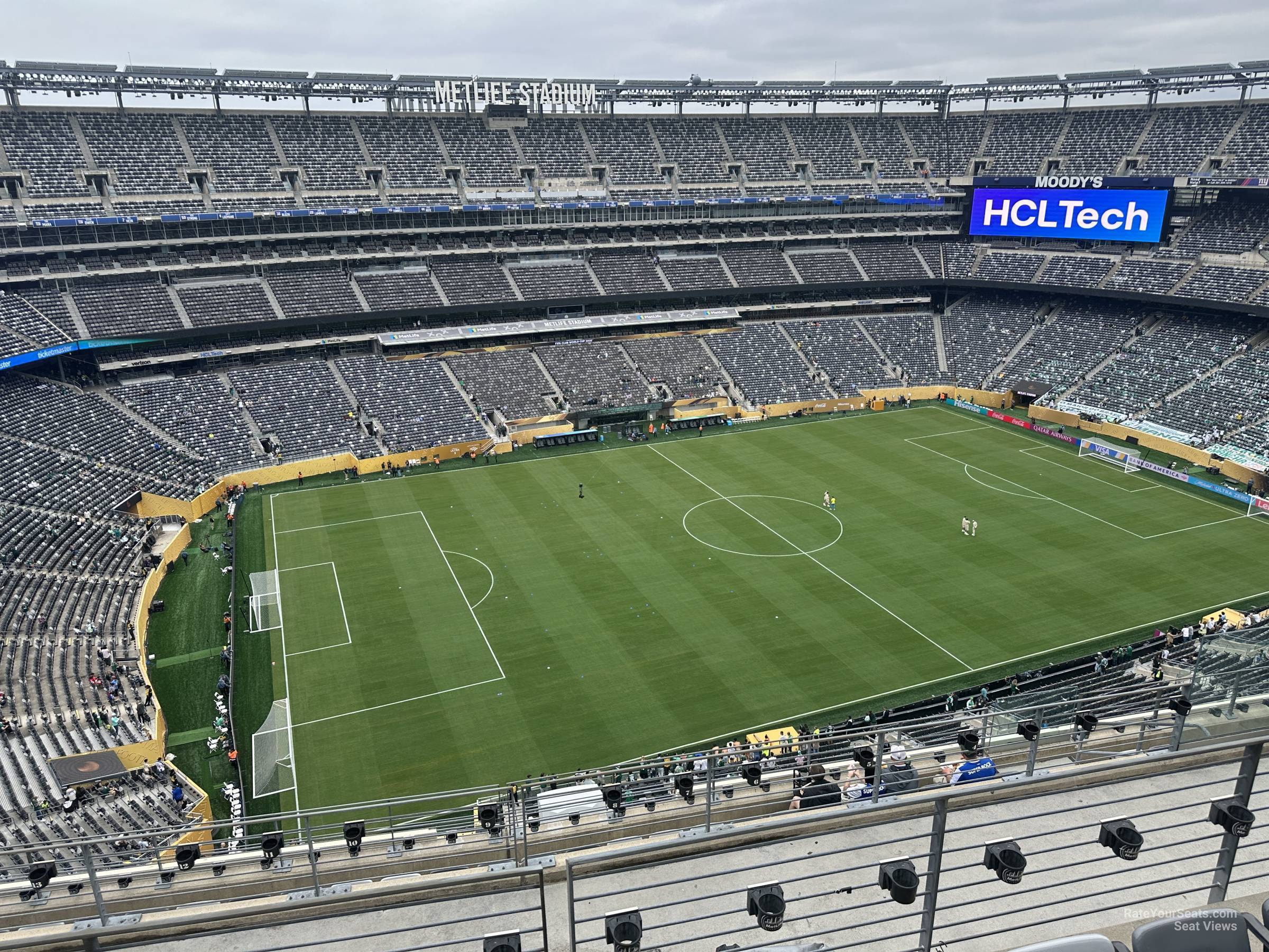 section 317, row 12 seat view  for soccer - metlife stadium