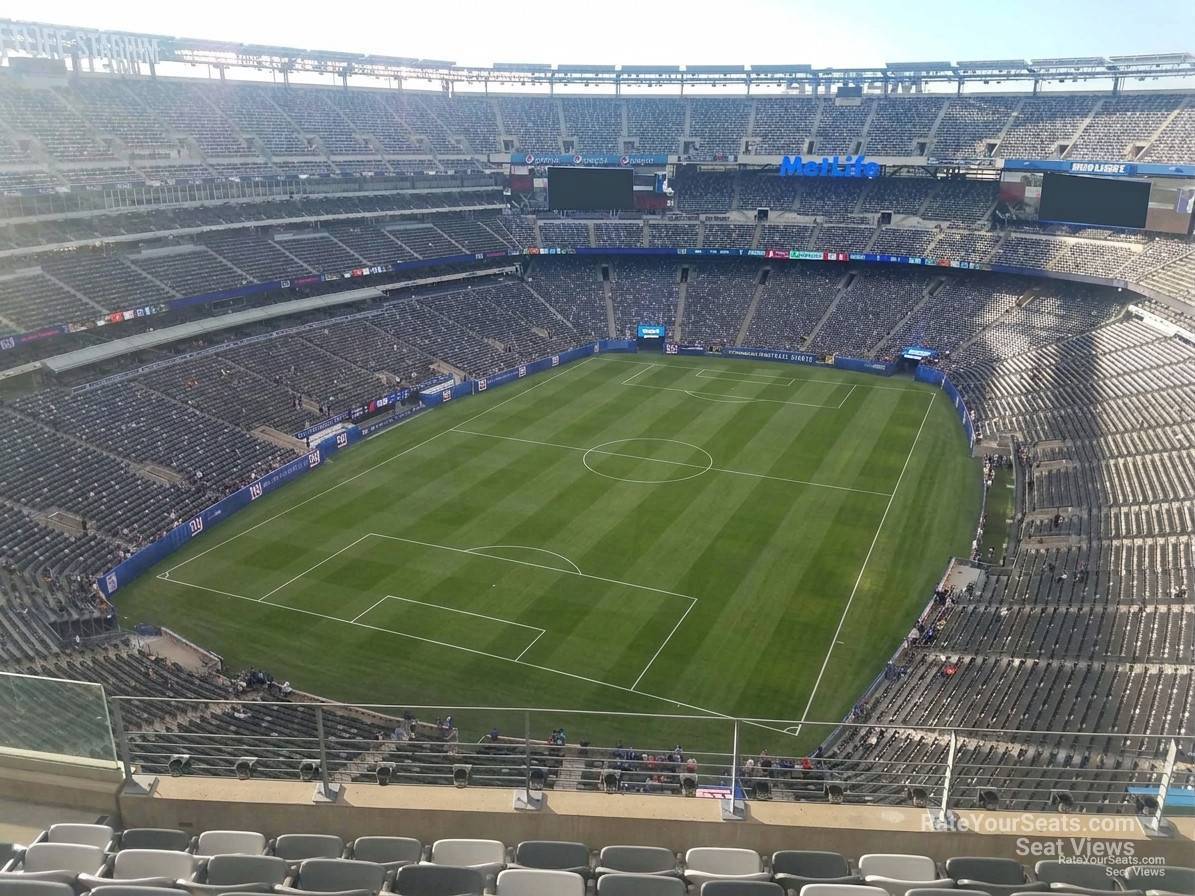 section 323, row 11 seat view  for soccer - metlife stadium