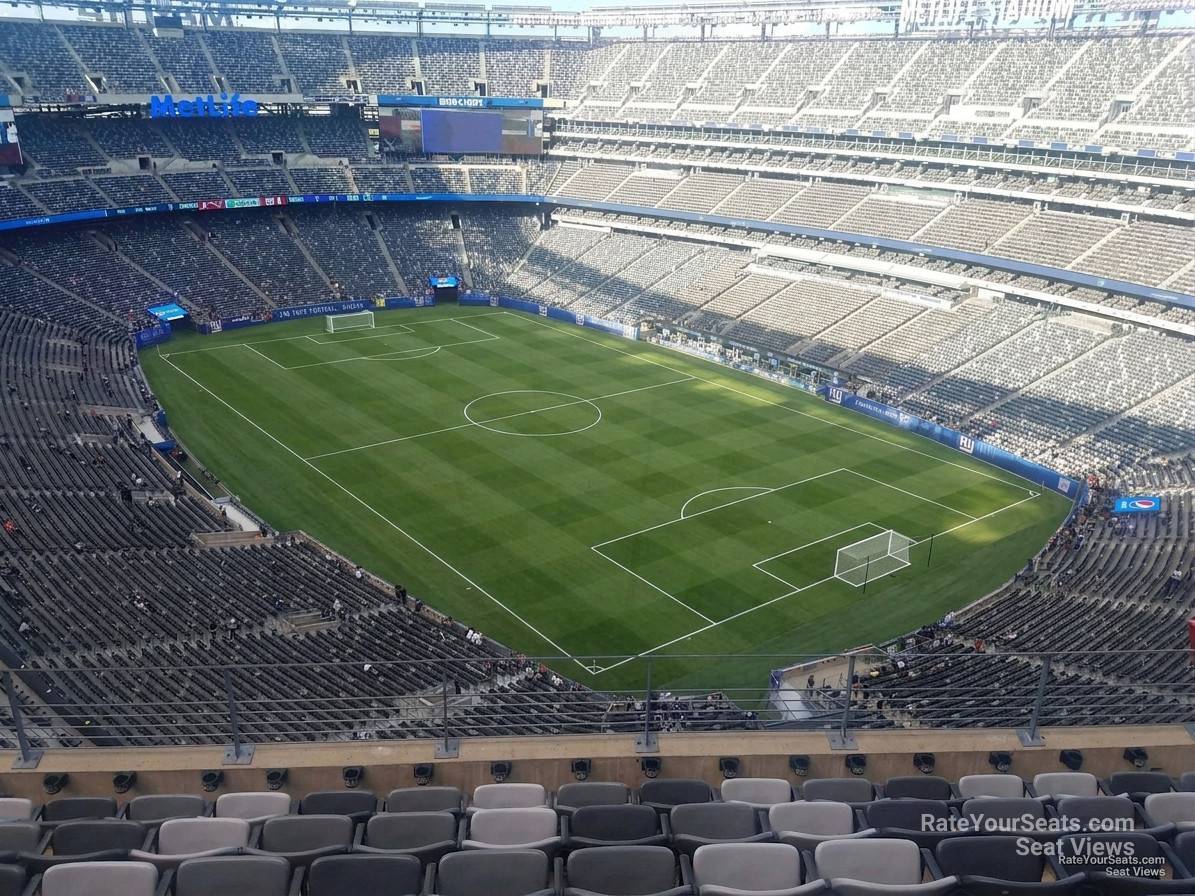 section 331, row 11 seat view  for soccer - metlife stadium