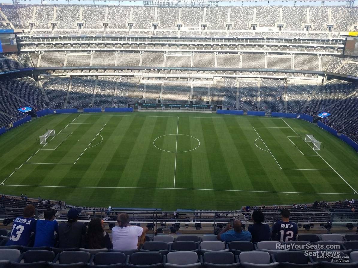 section 338, row 11 seat view  for soccer - metlife stadium