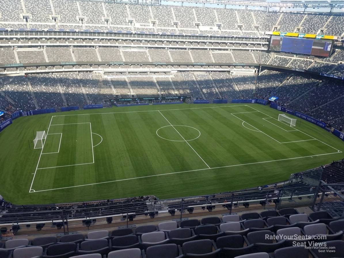 section 341, row 11 seat view  for soccer - metlife stadium