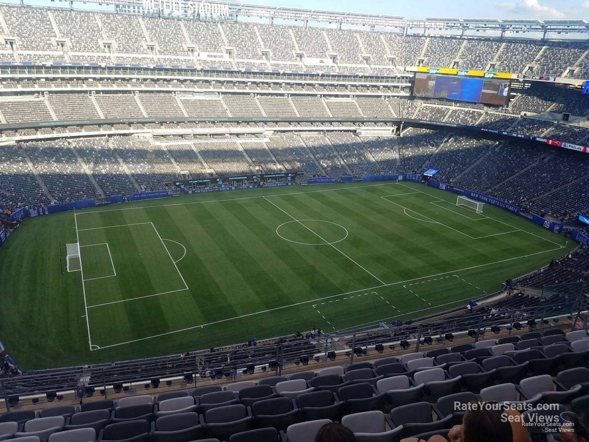 section 342, row 11 seat view  for soccer - metlife stadium