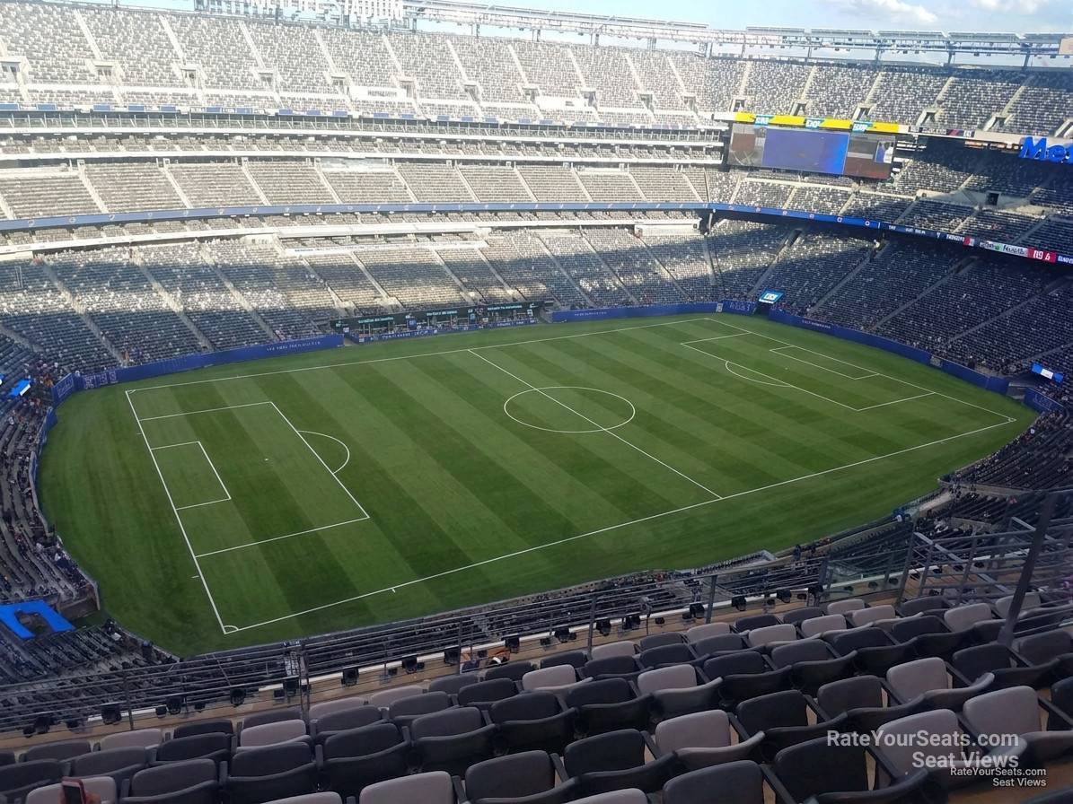 section 343, row 11 seat view  for soccer - metlife stadium
