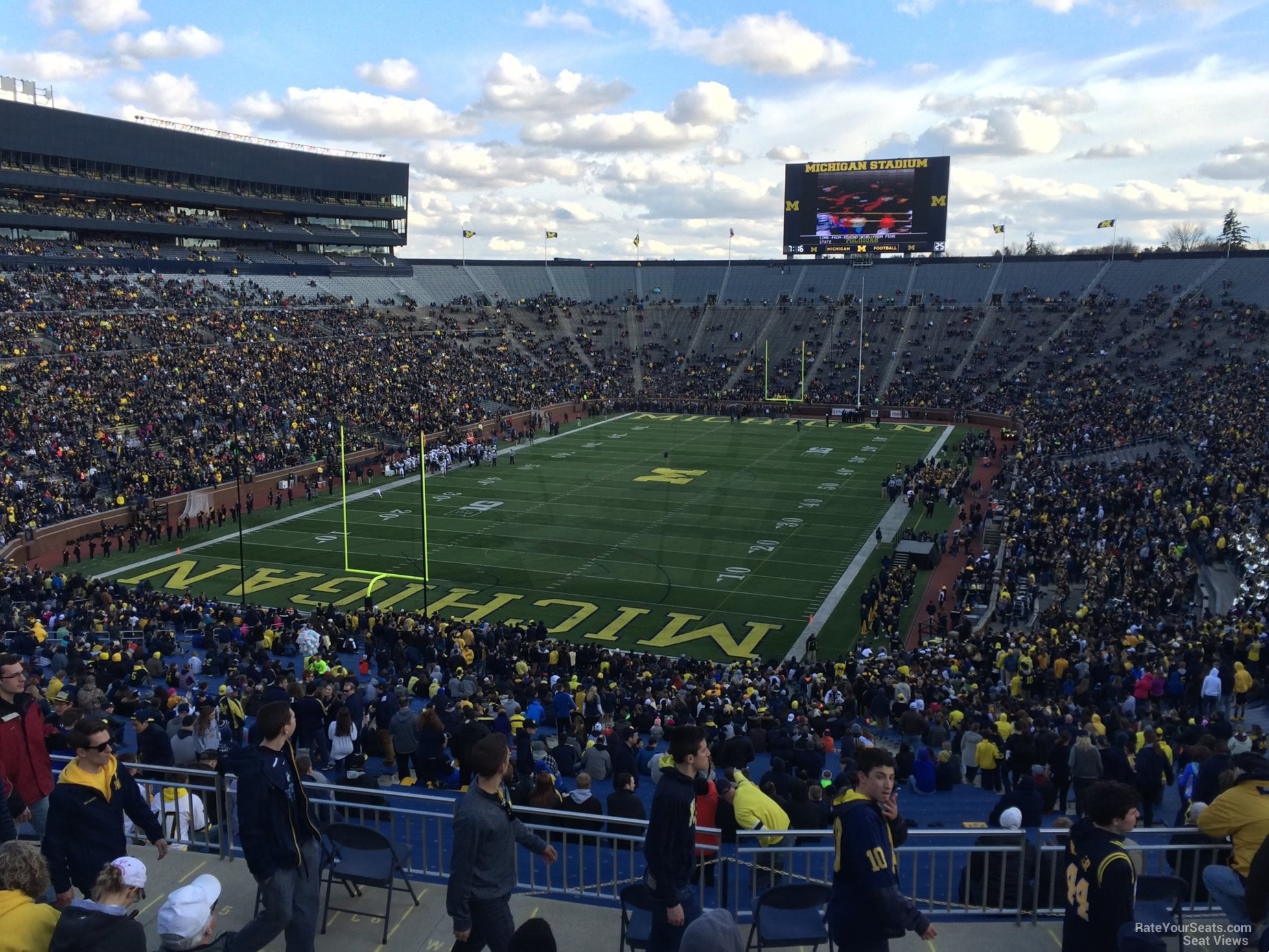 Michigan Stadium Student Section Seating Chart