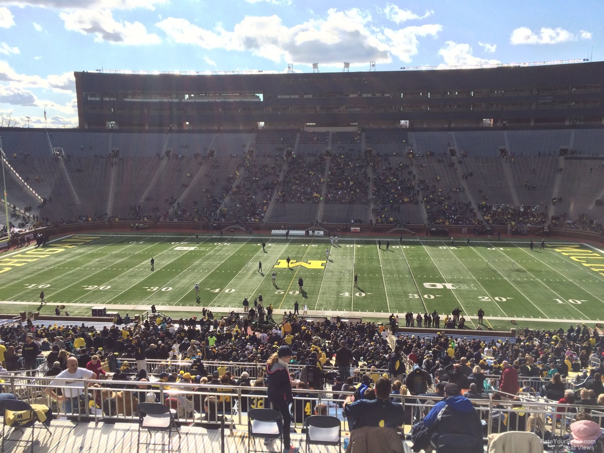 Michigan Stadium Seating Chart View