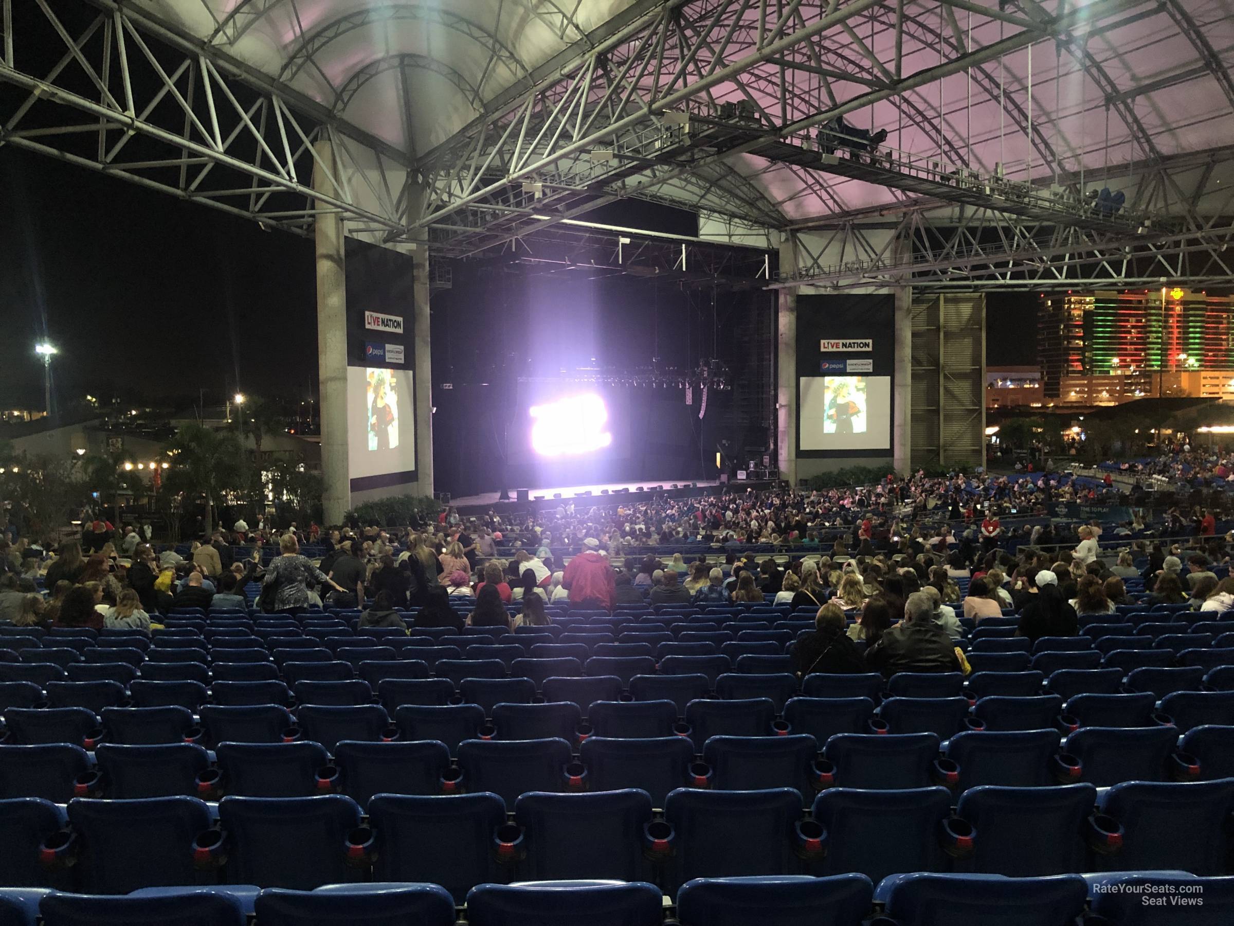 Amphitheater Seating Chart Tampa Elcho Table