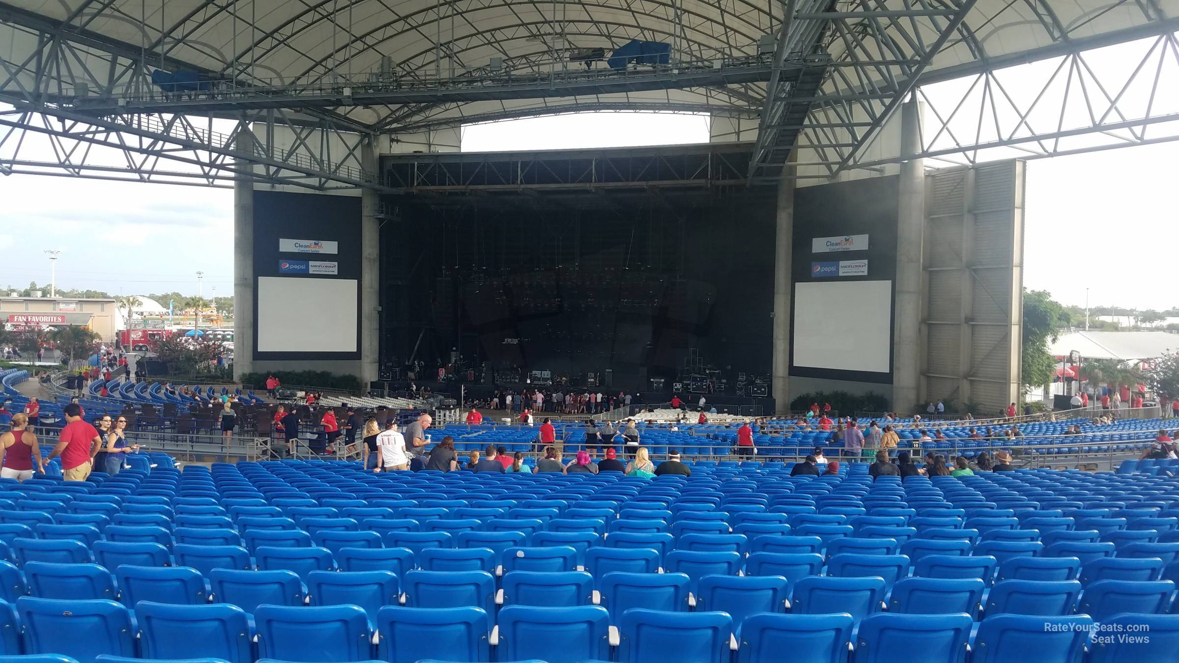 Mid Florida Amphitheater Interactive Seating Chart