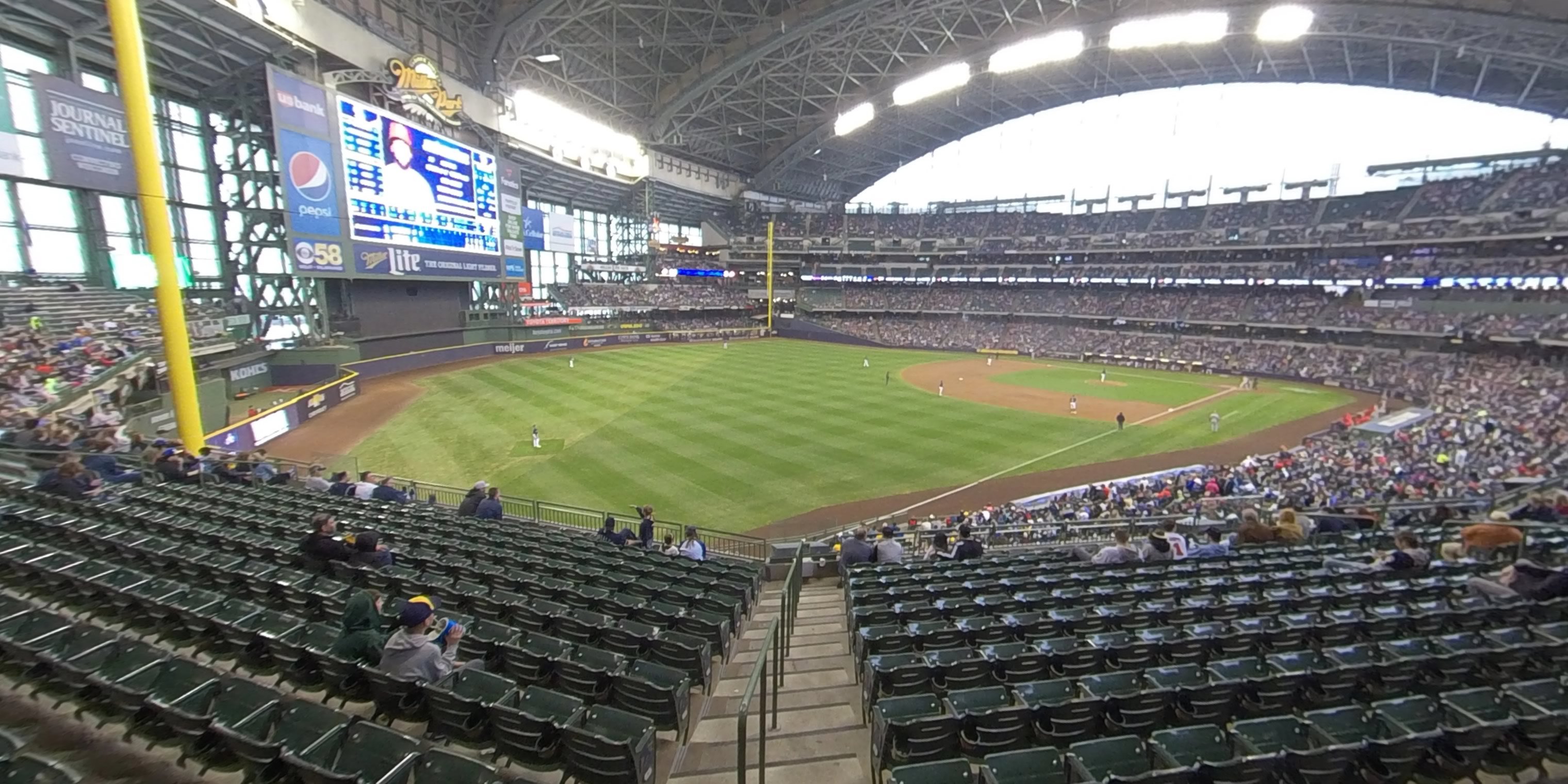 Milwaukee Brewers Stadium Seating Map Two Birds Home