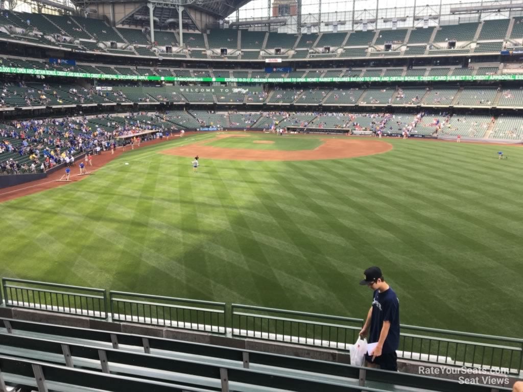 section 202, row 7 seat view  for baseball - american family field