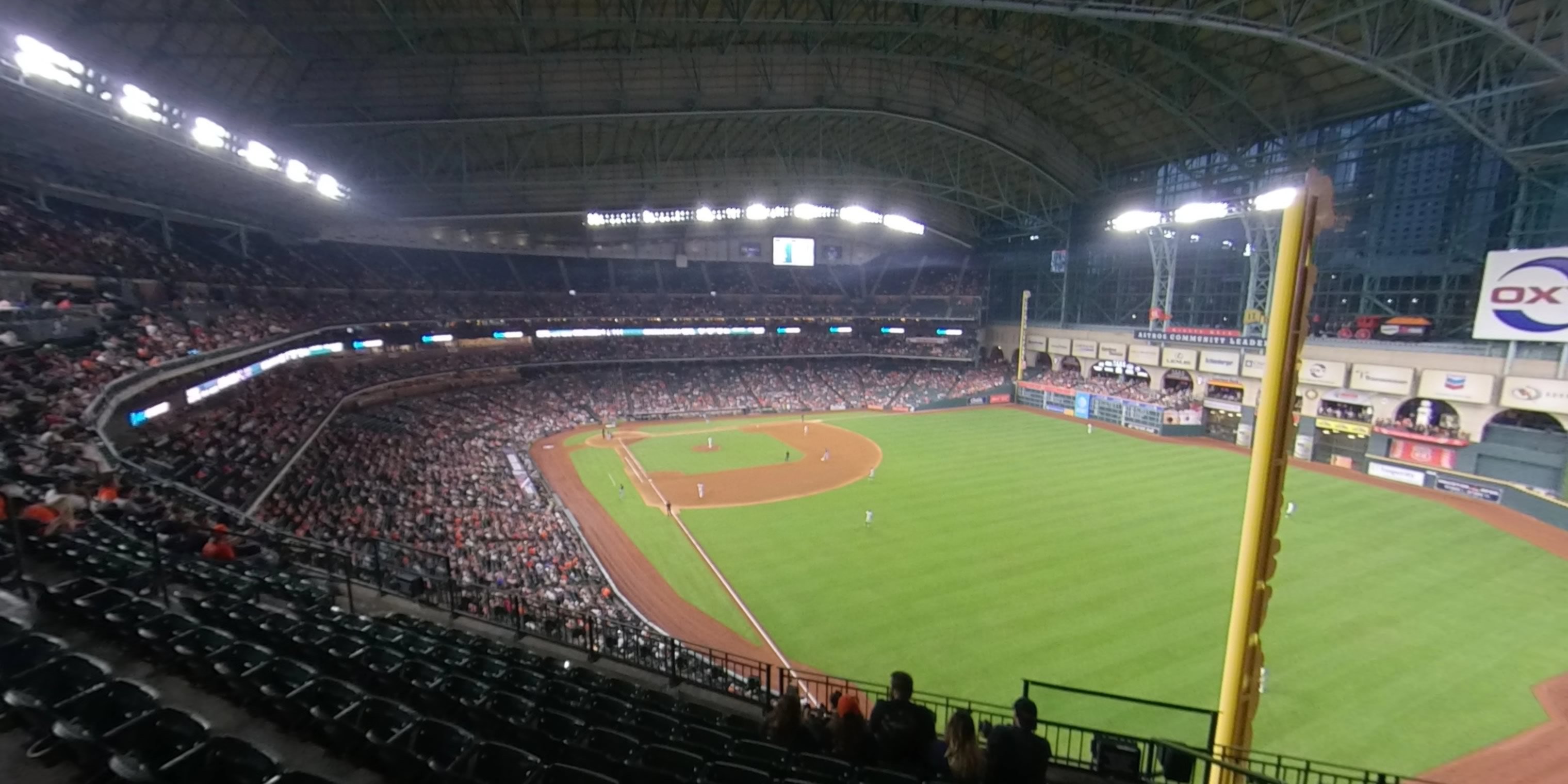section 334 panoramic seat view  for baseball - minute maid park