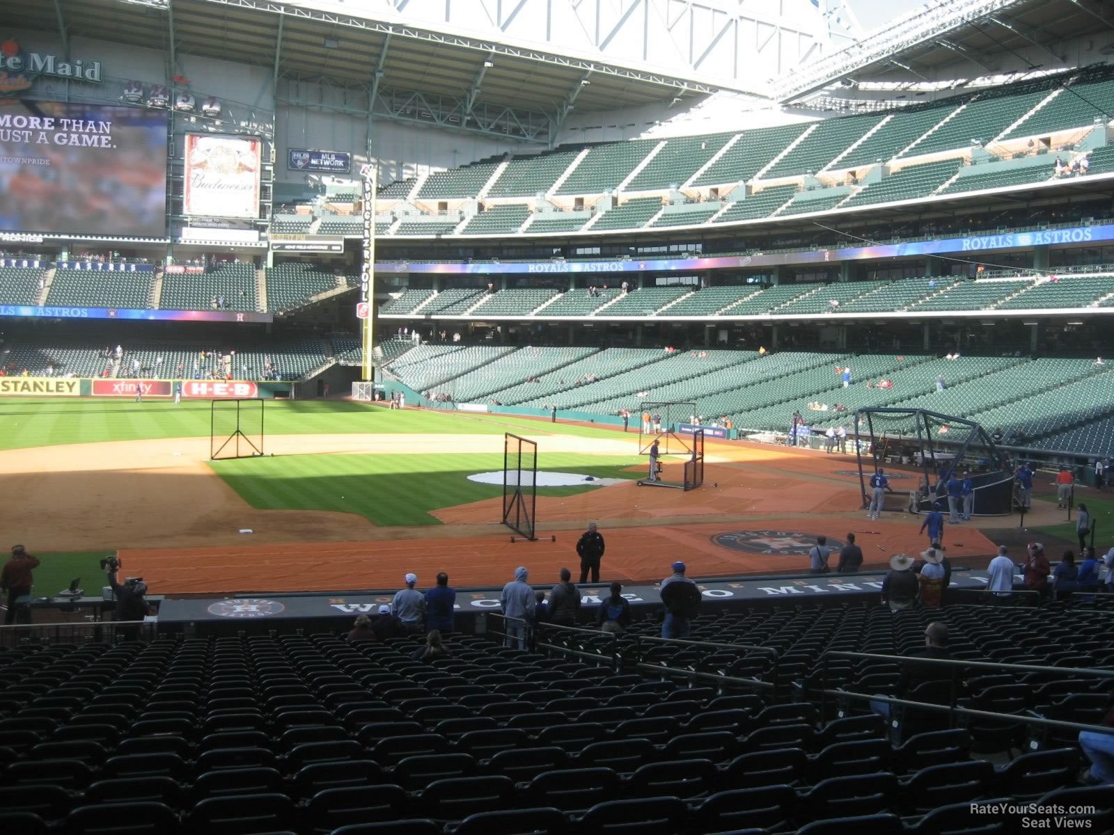 section 112, row 29 seat view  for baseball - daikin park