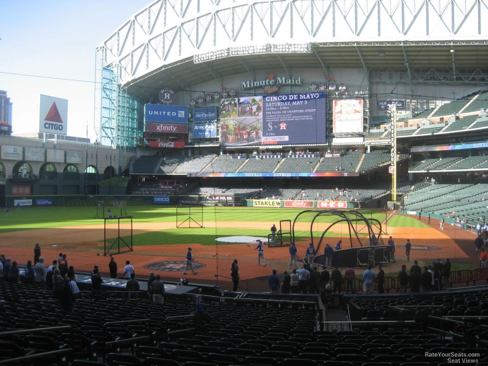 section 116, row 29 seat view  for baseball - daikin park
