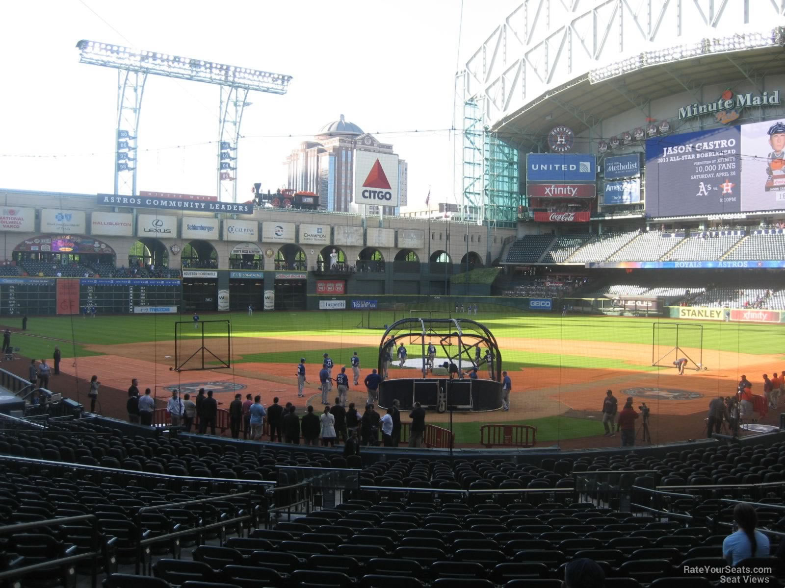 section 119, row 29 seat view  for baseball - daikin park