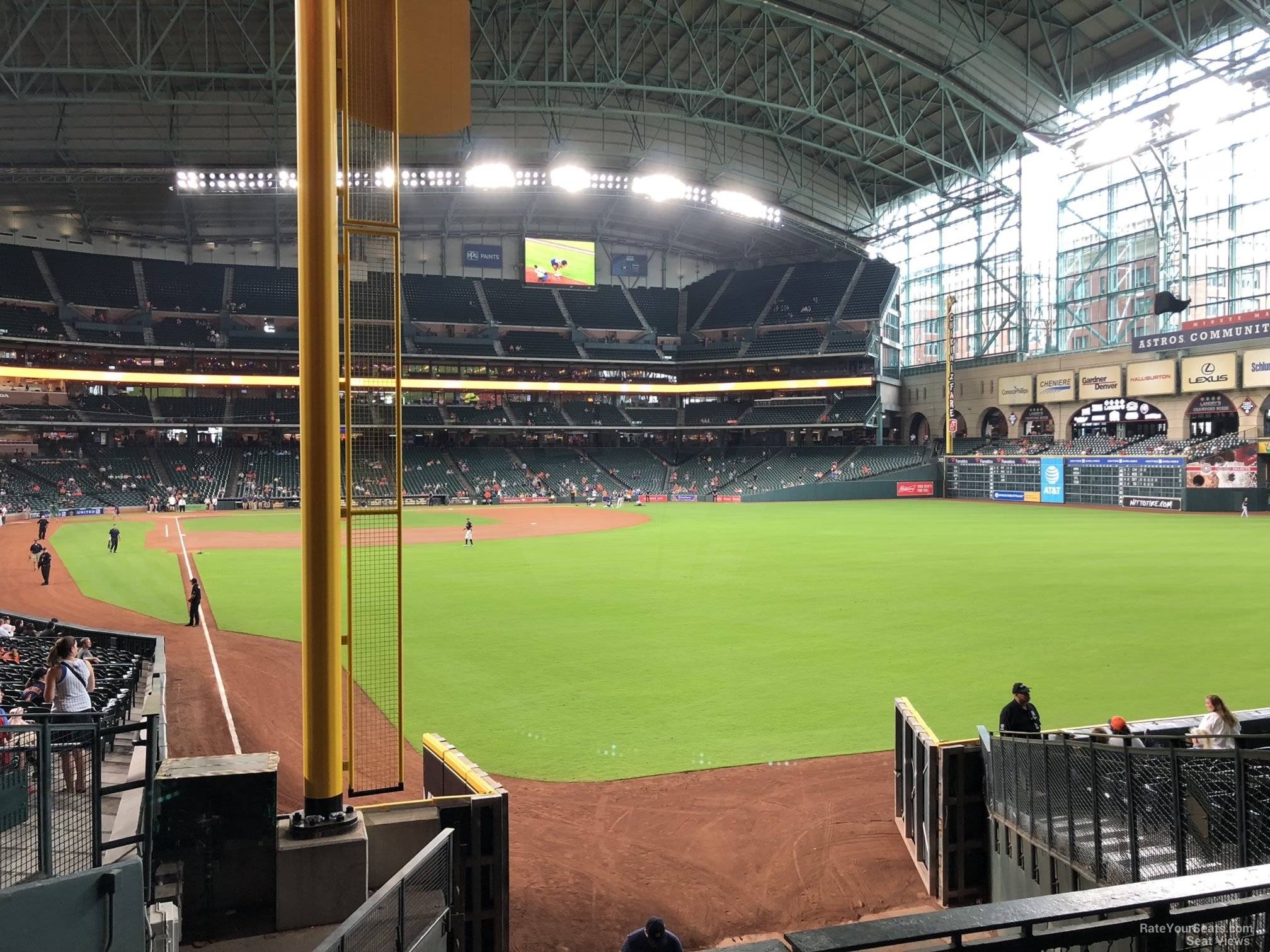 section 151, row 15 seat view  for baseball - daikin park