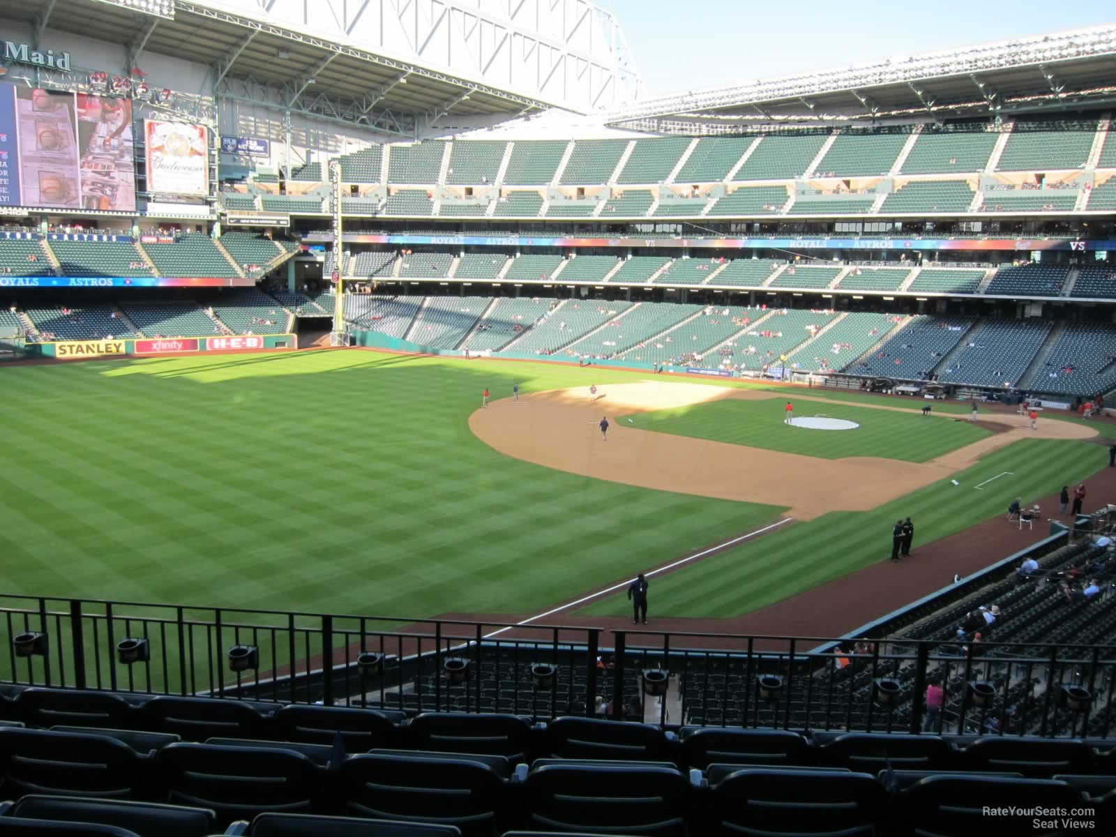 section 206, row 6 seat view  for baseball - daikin park
