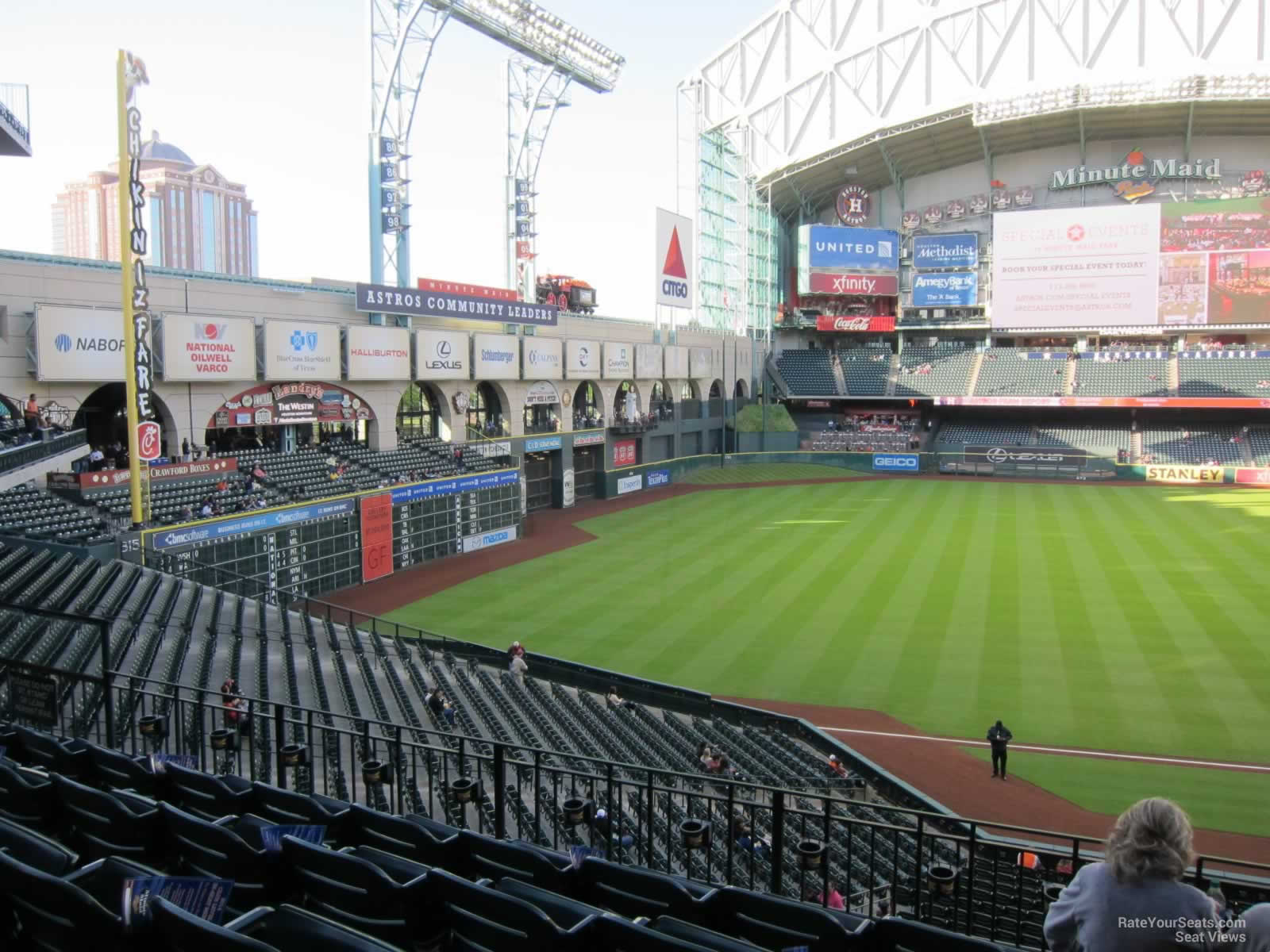 section 209, row 6 seat view  for baseball - daikin park