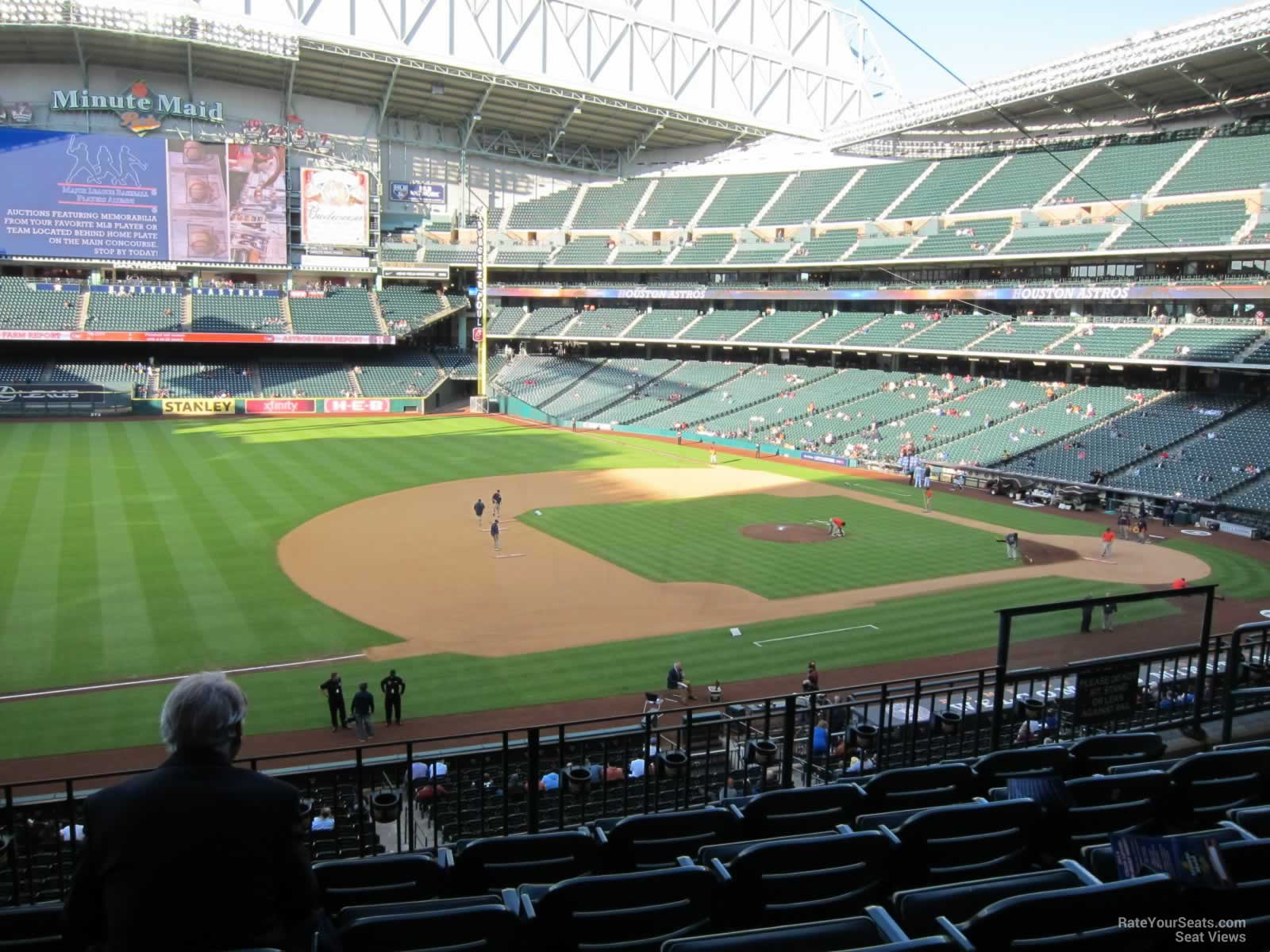 section 210, row 6 seat view  for baseball - daikin park