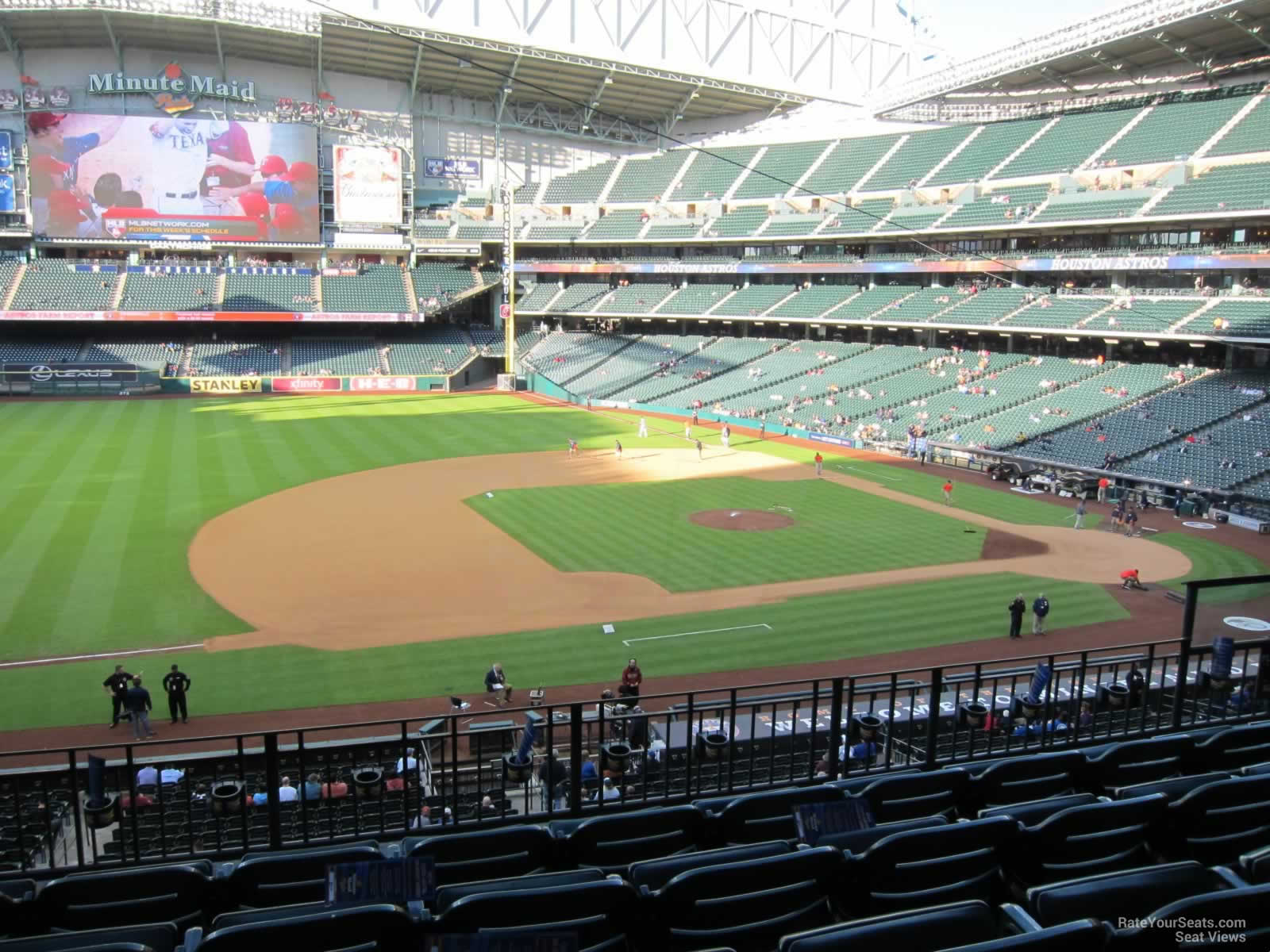 section 211, row 6 seat view  for baseball - daikin park
