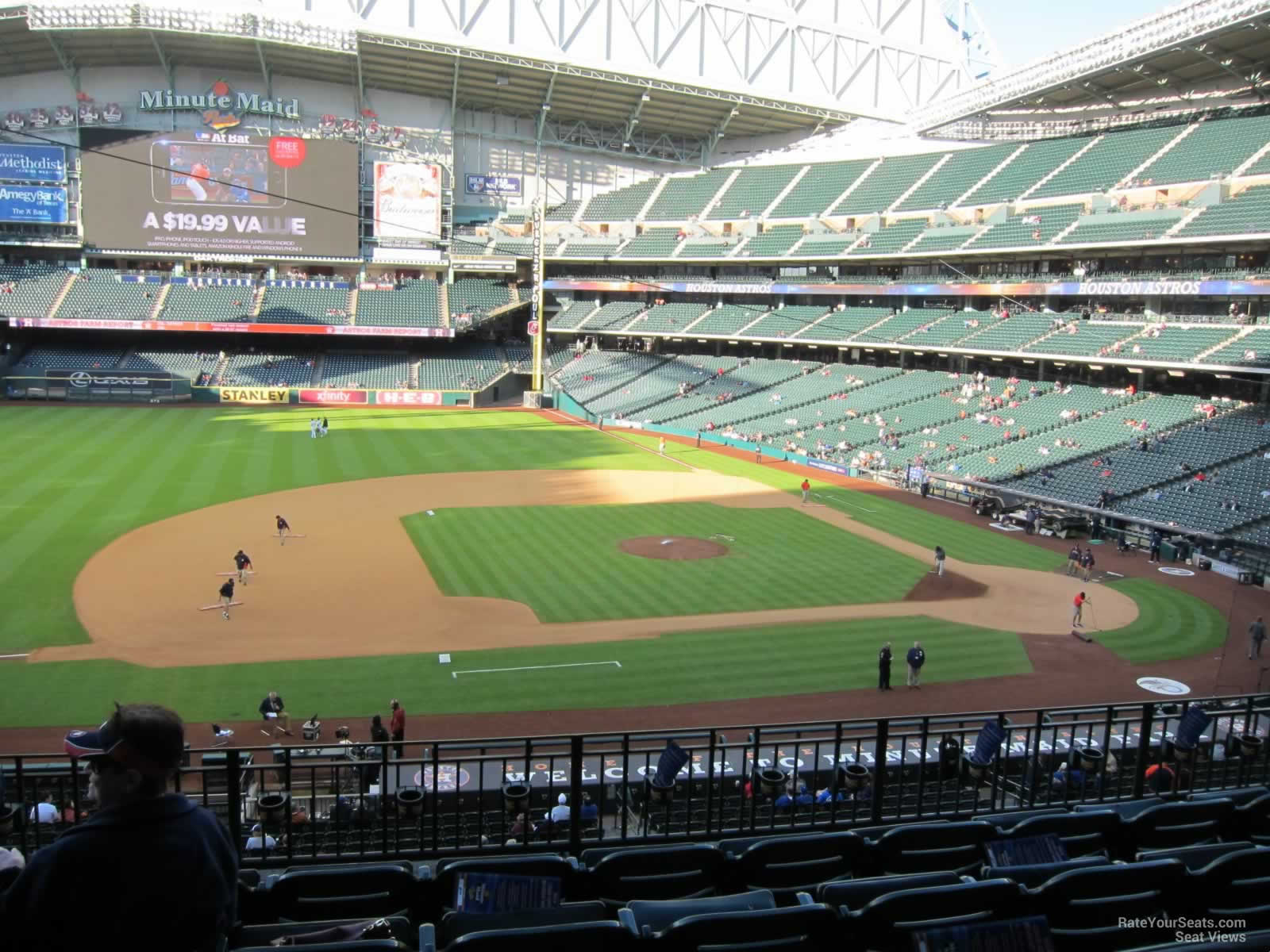 section 212, row 6 seat view  for baseball - daikin park