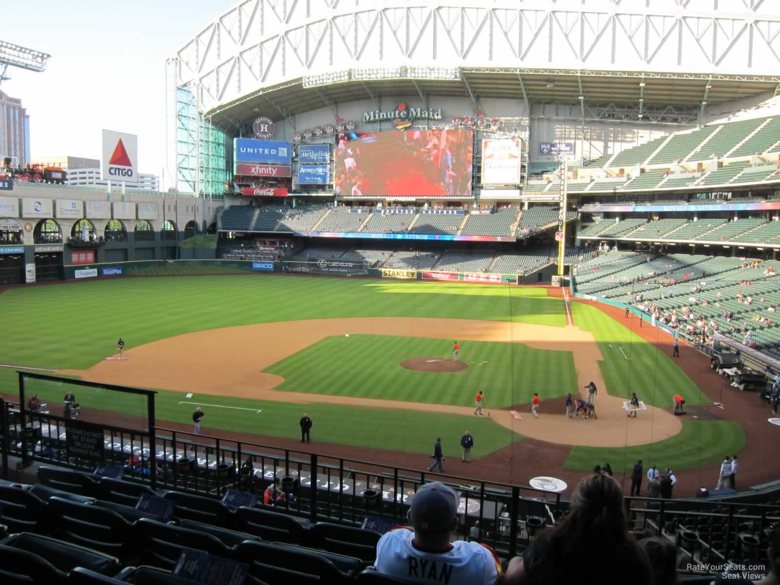 Section 215 at Minute Maid Park 