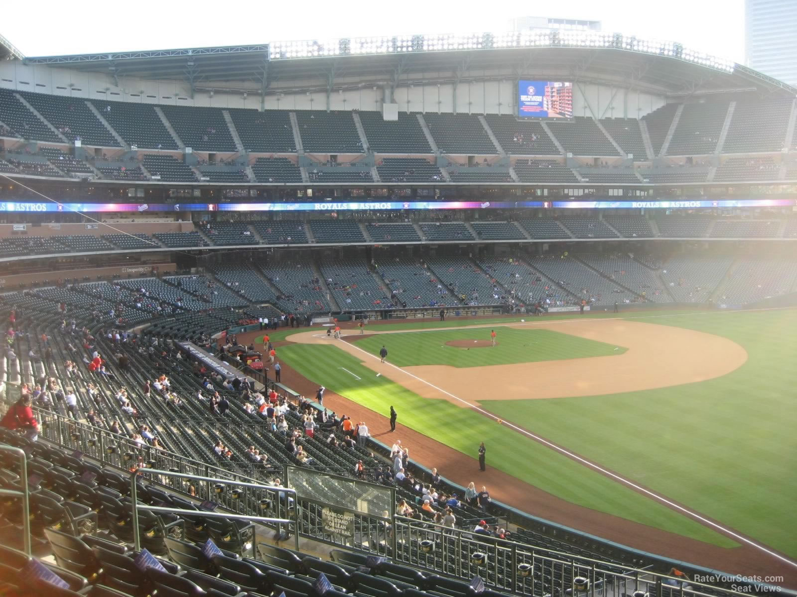 section 233, row 8 seat view  for baseball - daikin park