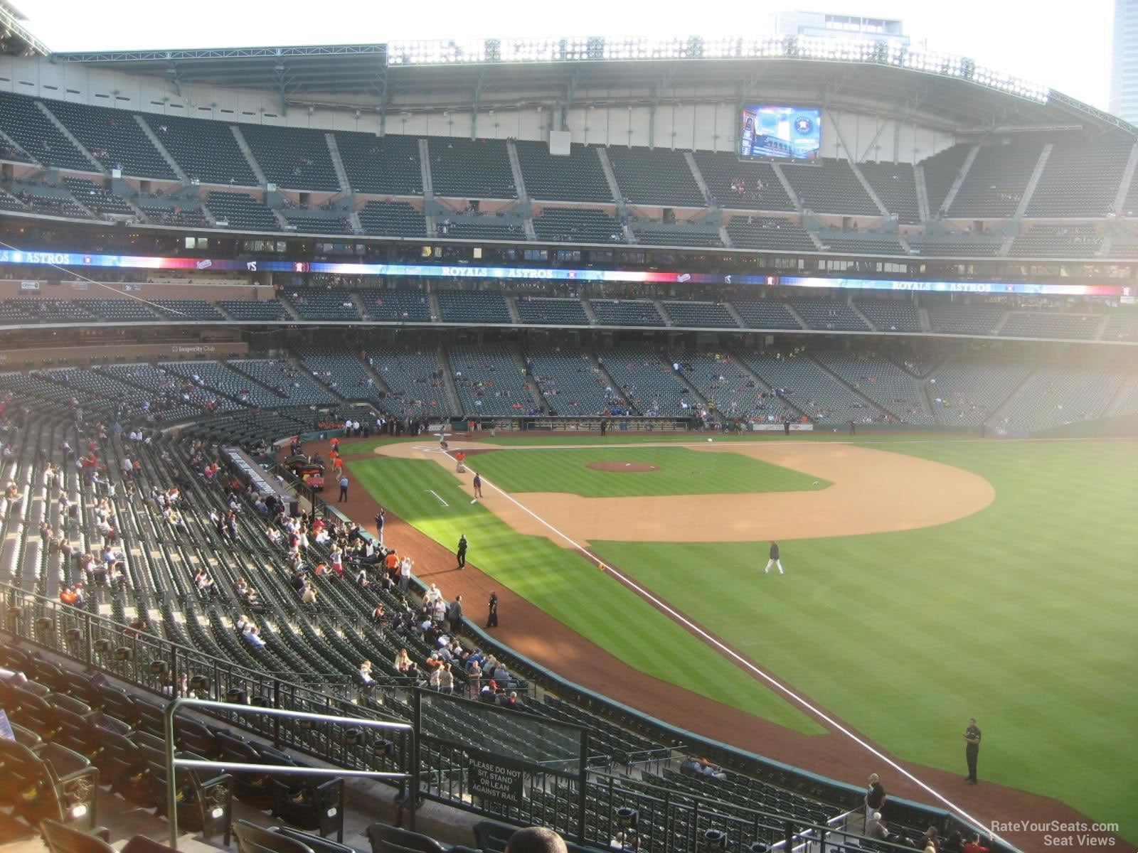 section 234, row 8 seat view  for baseball - daikin park