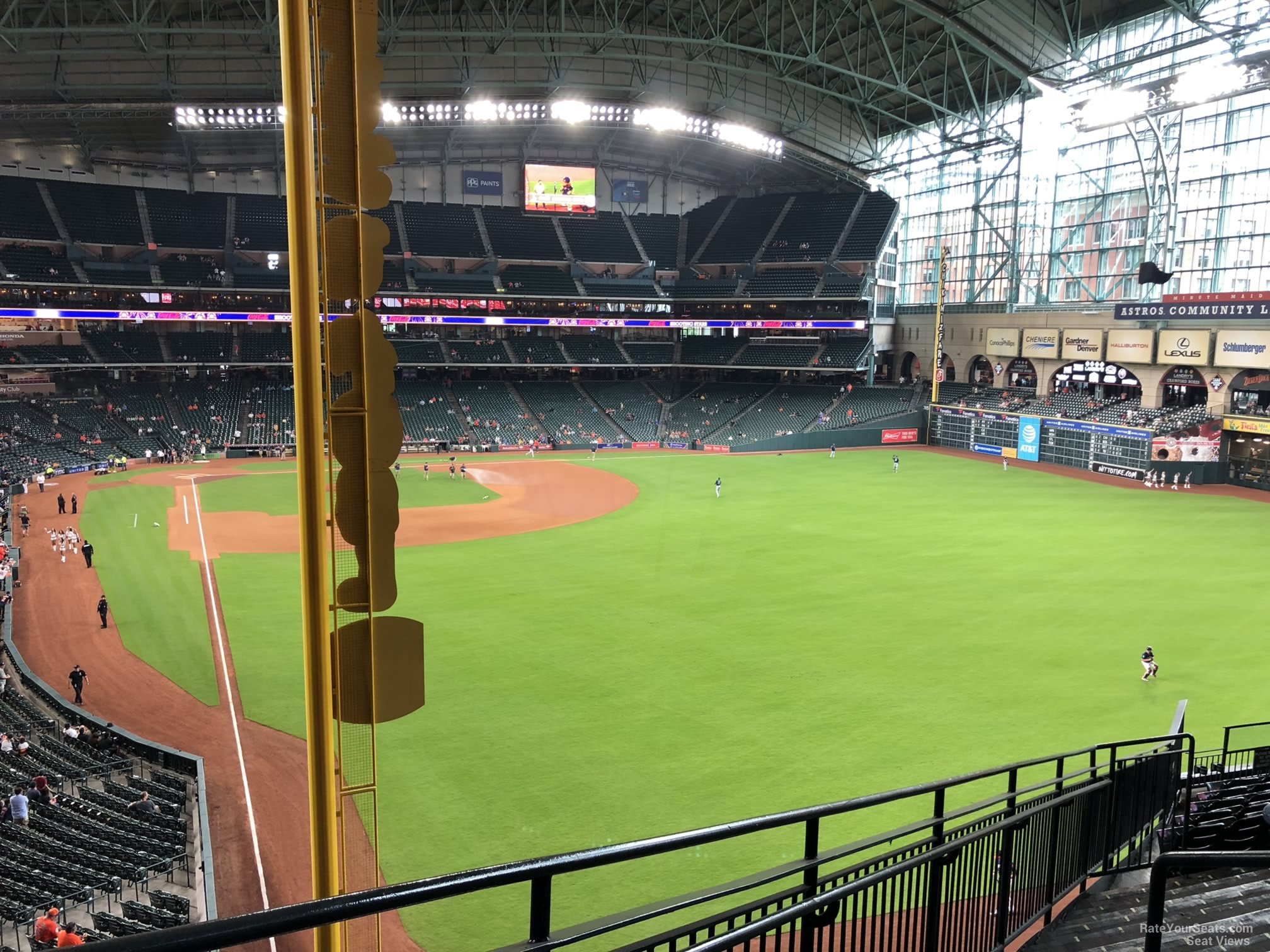 section 250, row 11 seat view  for baseball - daikin park