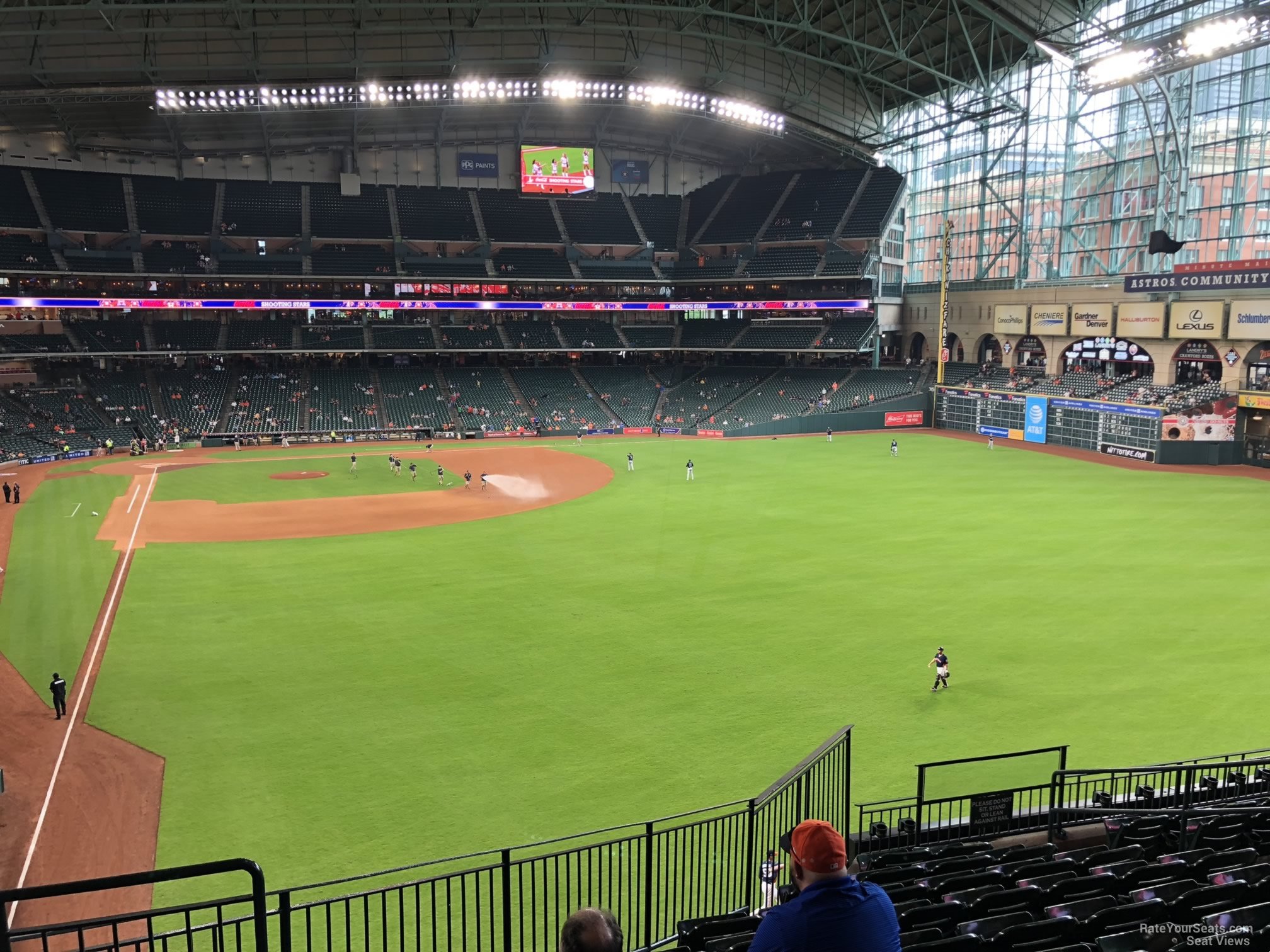 section 251, row 10 seat view  for baseball - daikin park