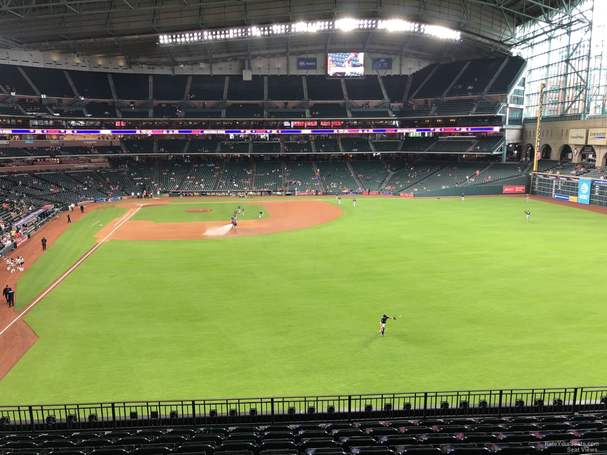 section 252, row 10 seat view  for baseball - daikin park
