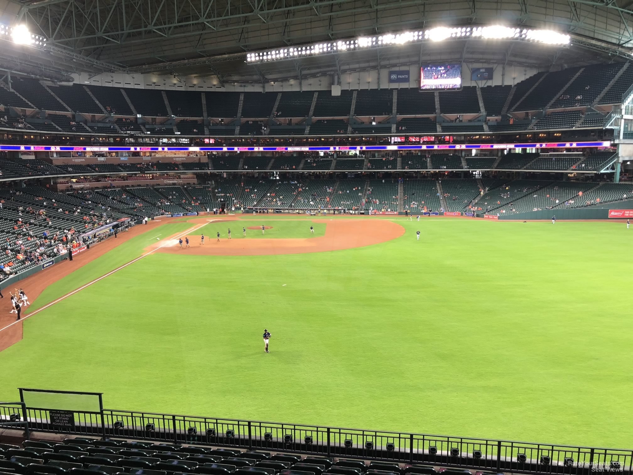 section 253, row 10 seat view  for baseball - daikin park