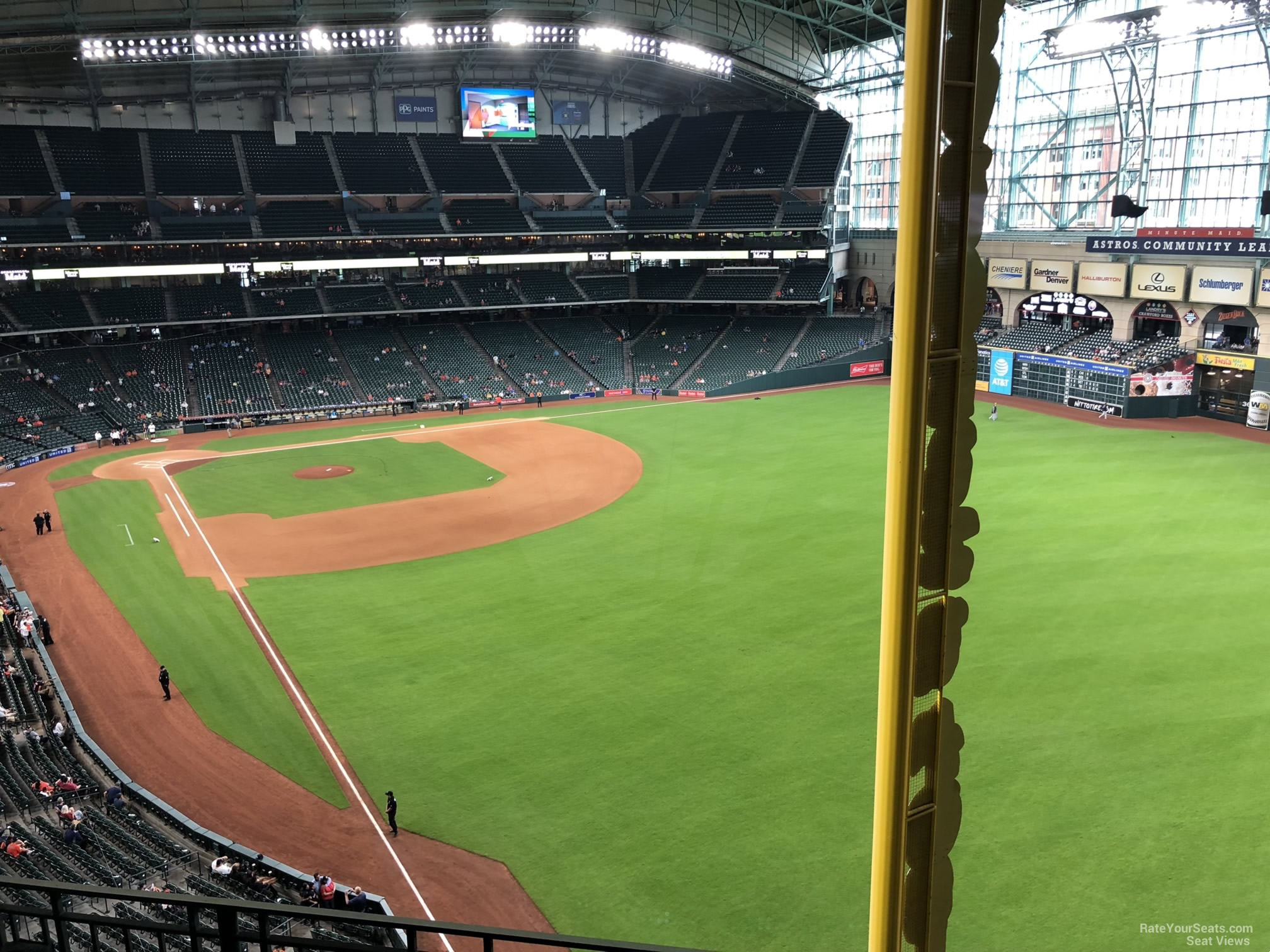 minute park section 336 houston astros minute seating chart view