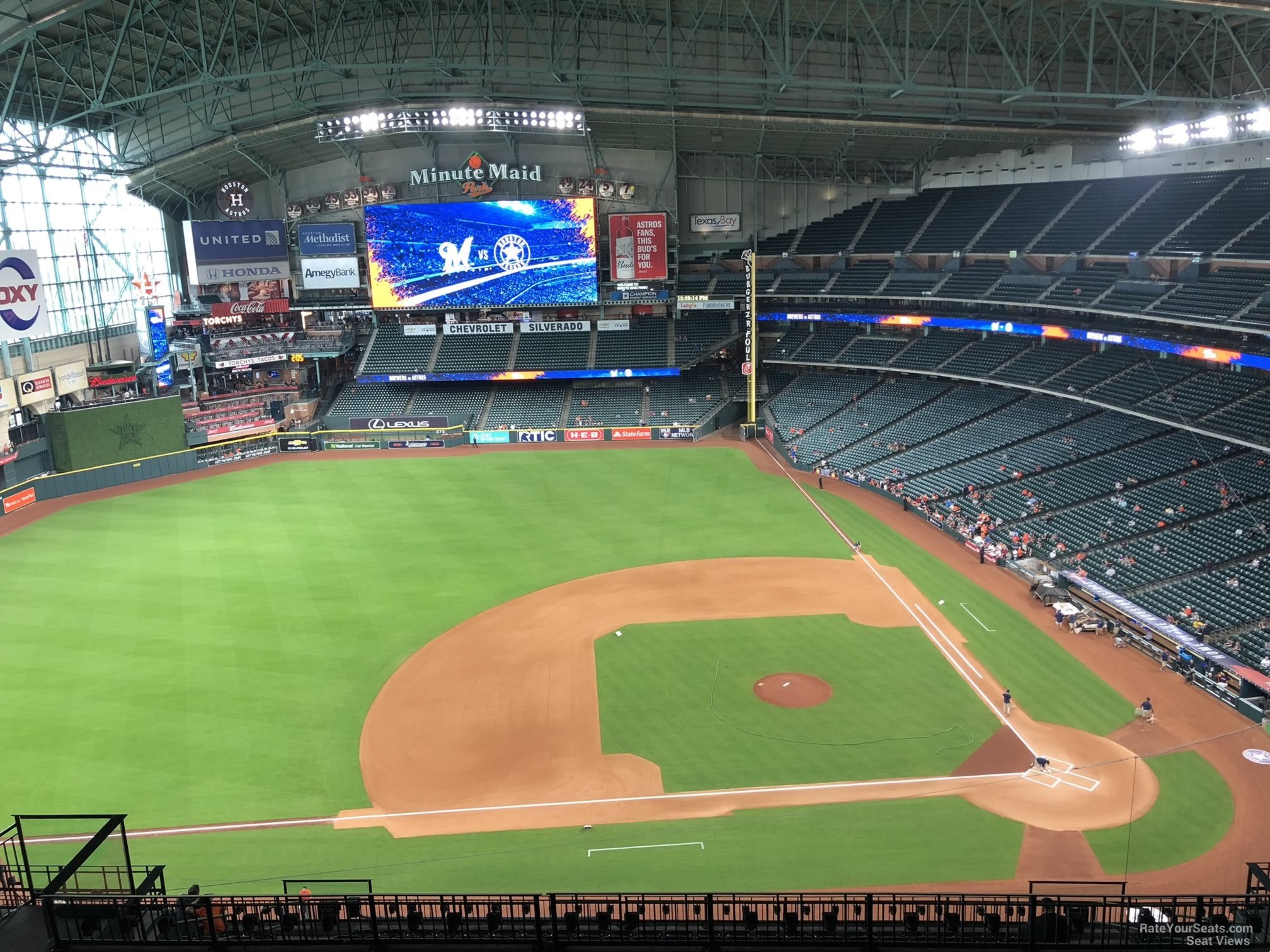 Astros Minute Seating Chart