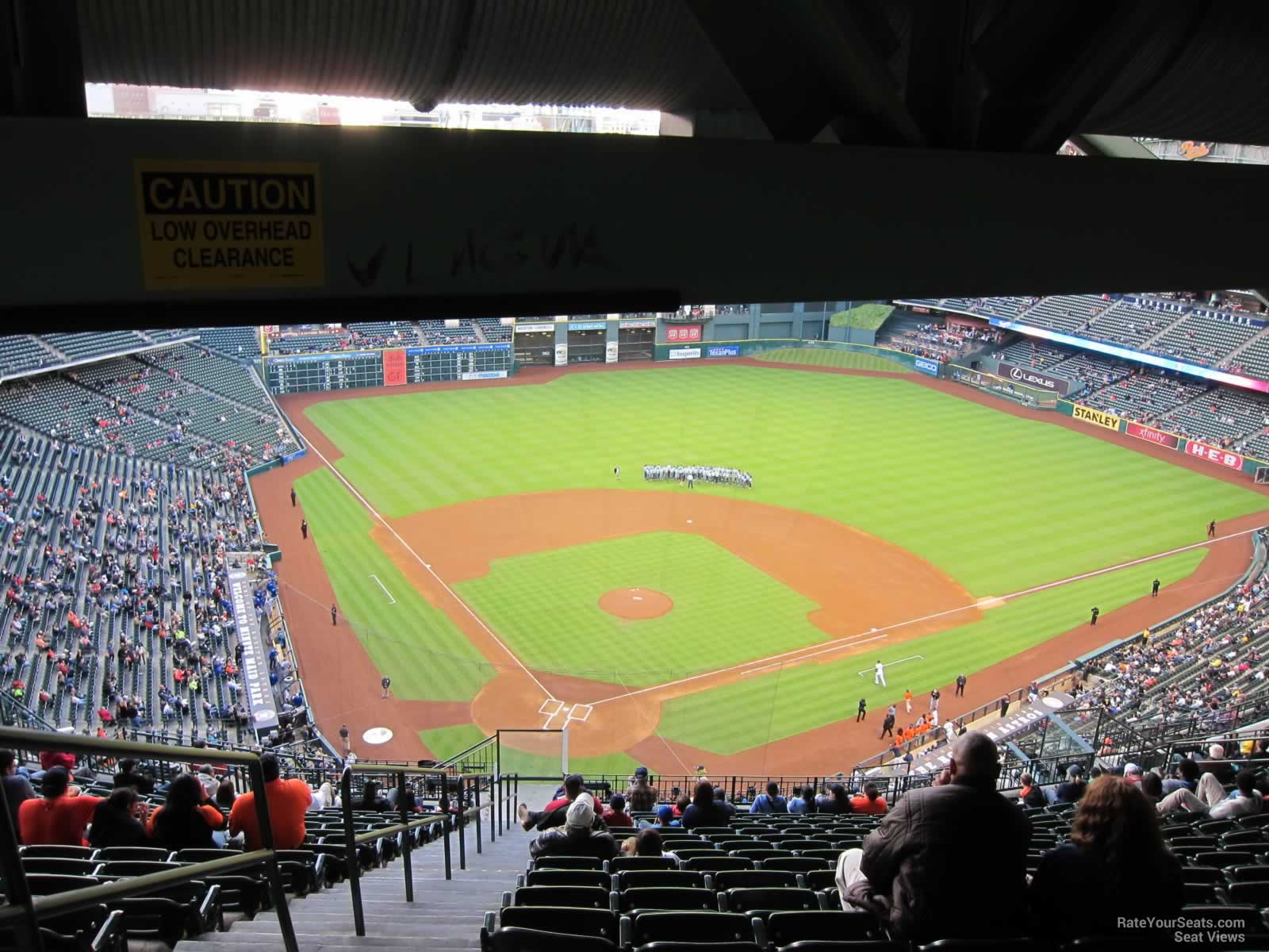 section 421, row 17 seat view  for baseball - daikin park