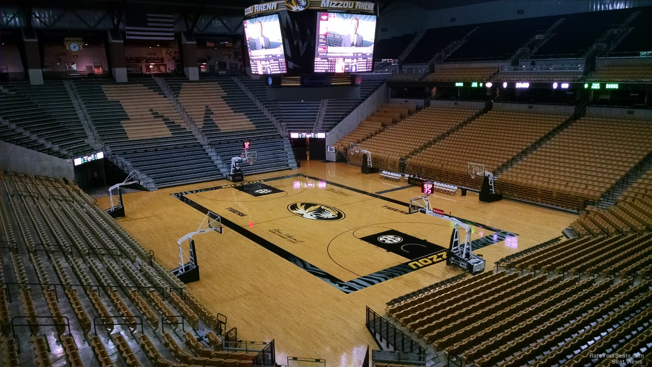 Mizzou Arena Seating Chart With Row Numbers