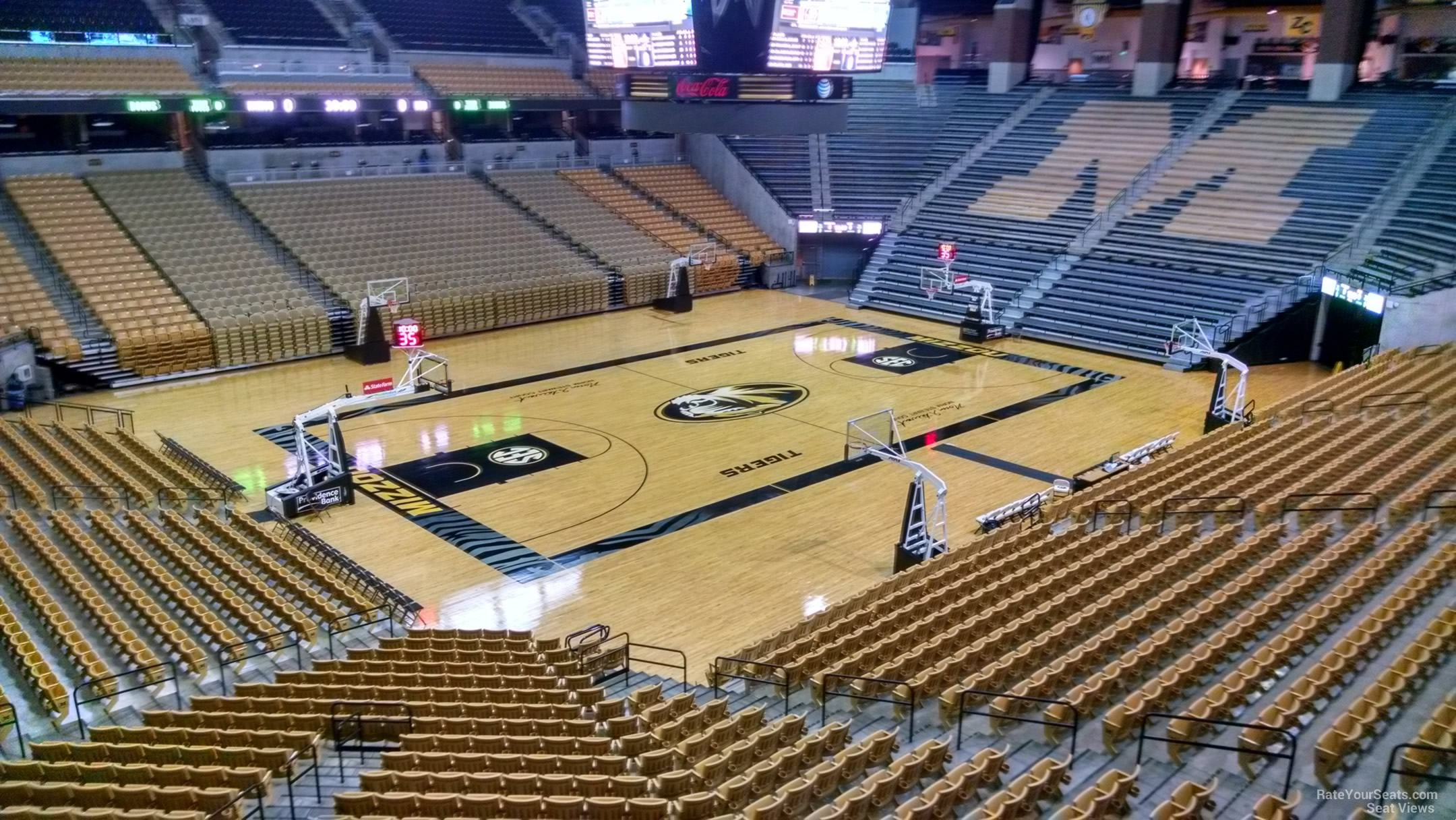 Mizzou Arena Seating Chart With Rows