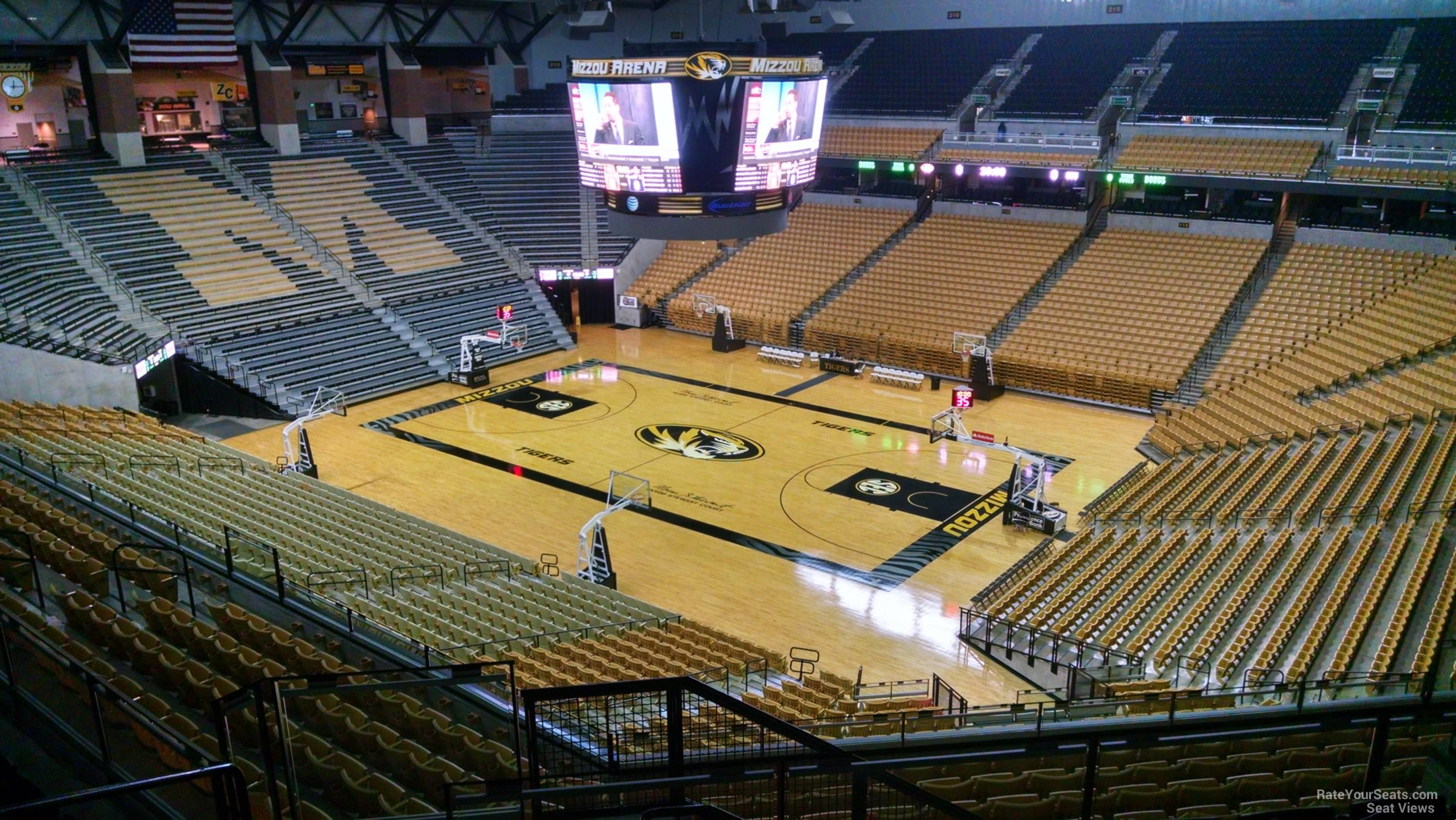 section 209, row 7 seat view  - mizzou arena