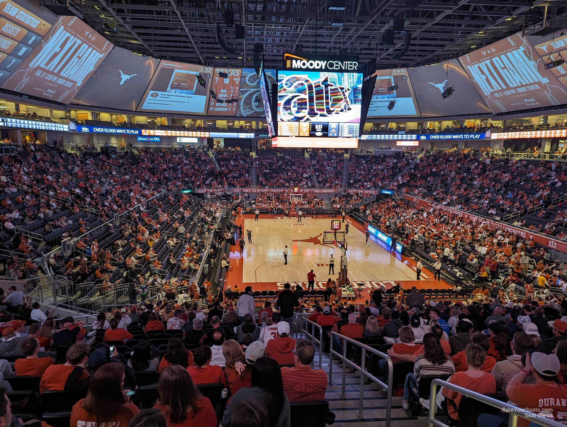 view from Section 102