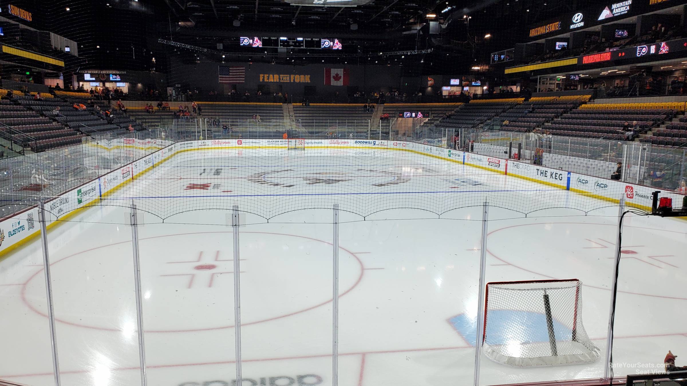 Section 107 at Mullett Arena