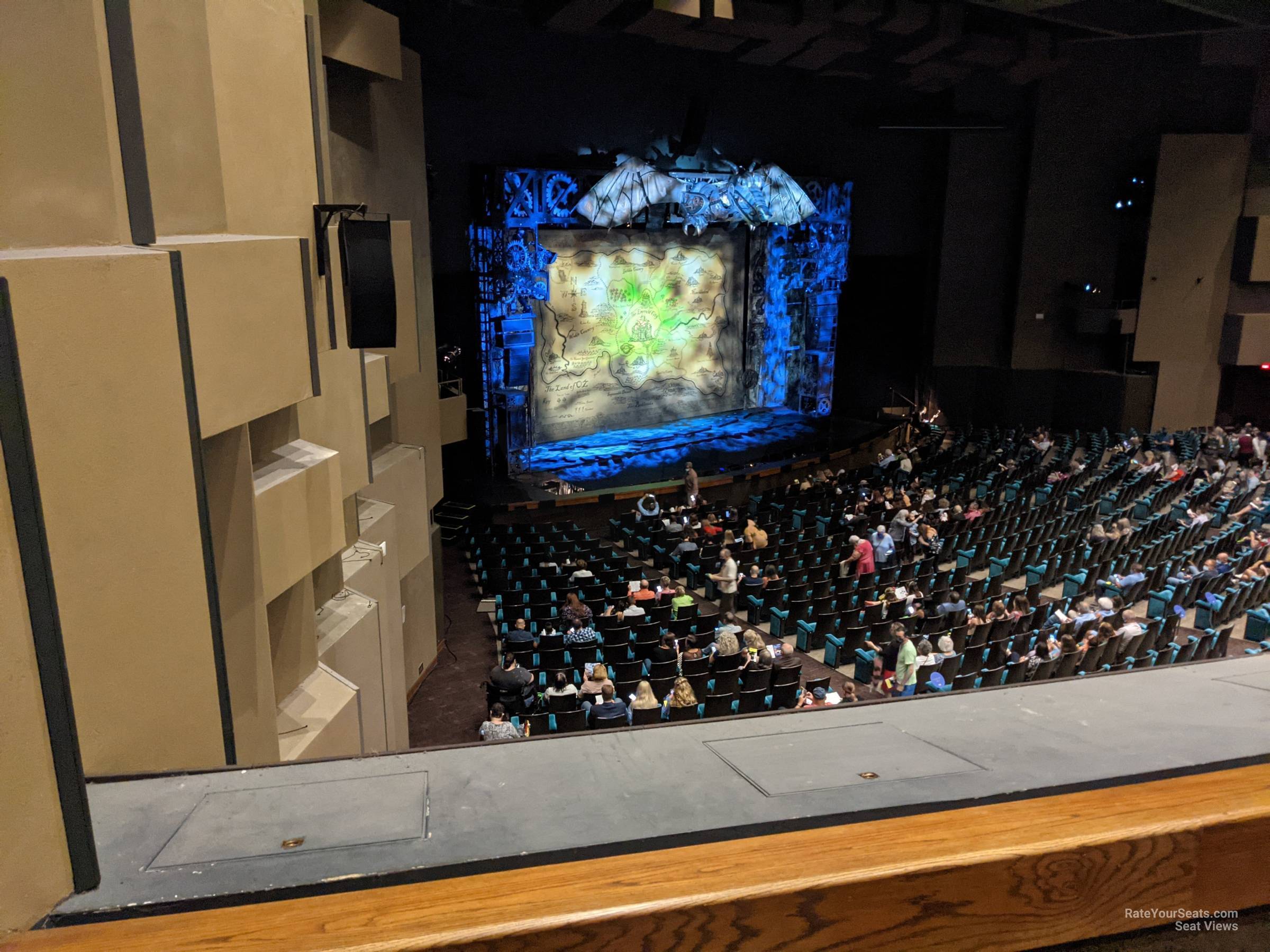 balcony i, row c seat view  - music hall at fair park