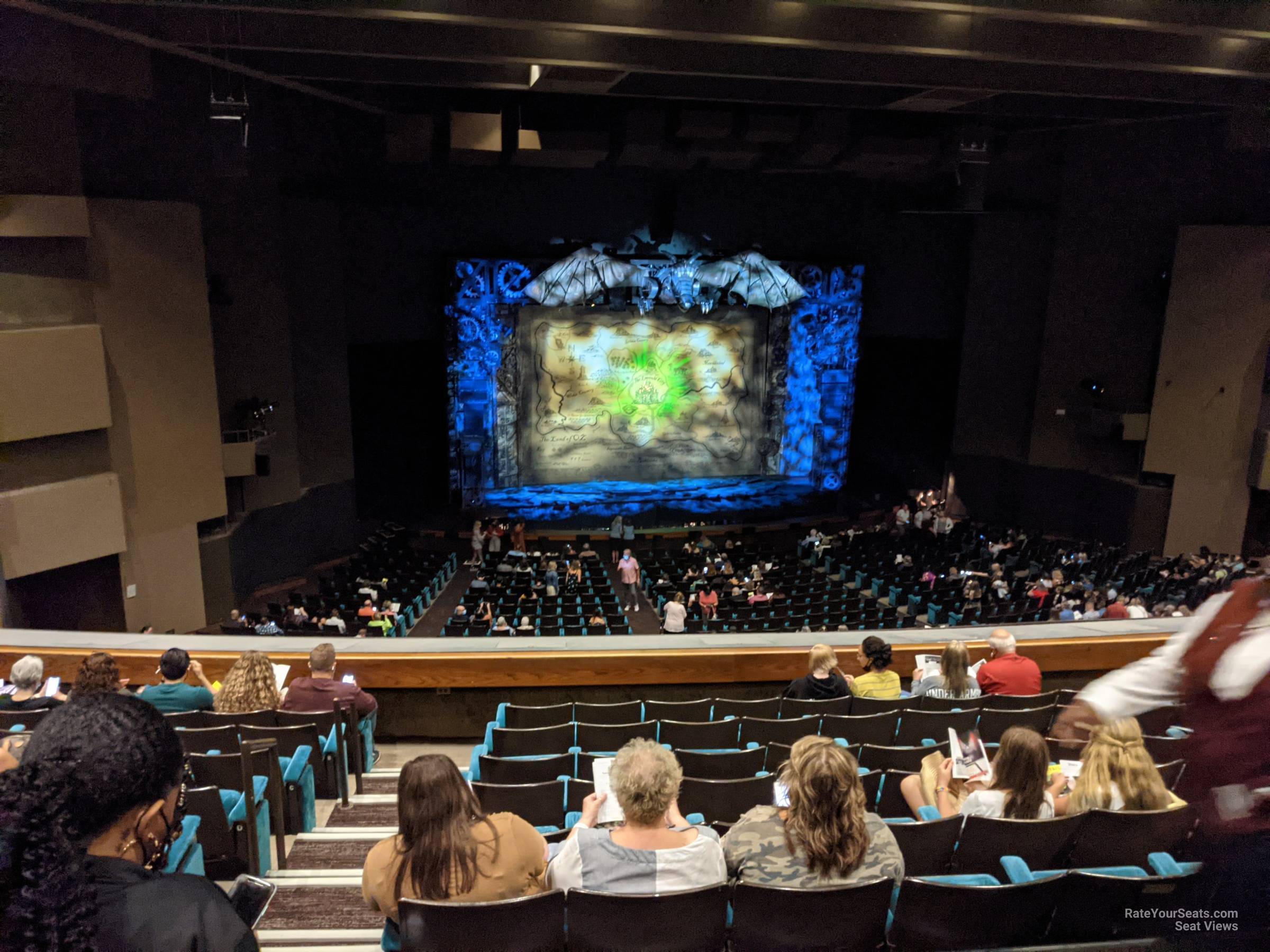 balcony ii, row j seat view  - music hall at fair park