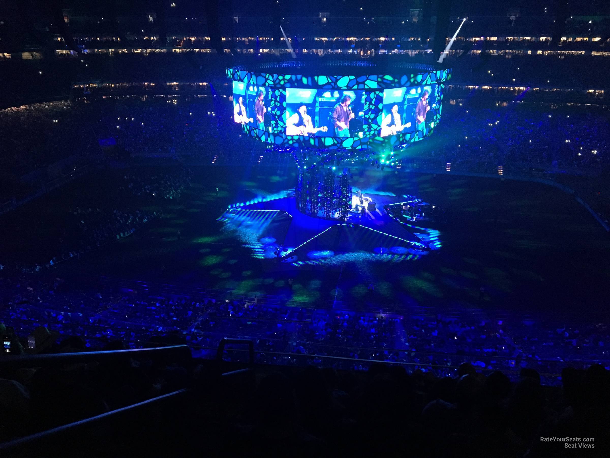 section 507, row m seat view  for concert - nrg stadium