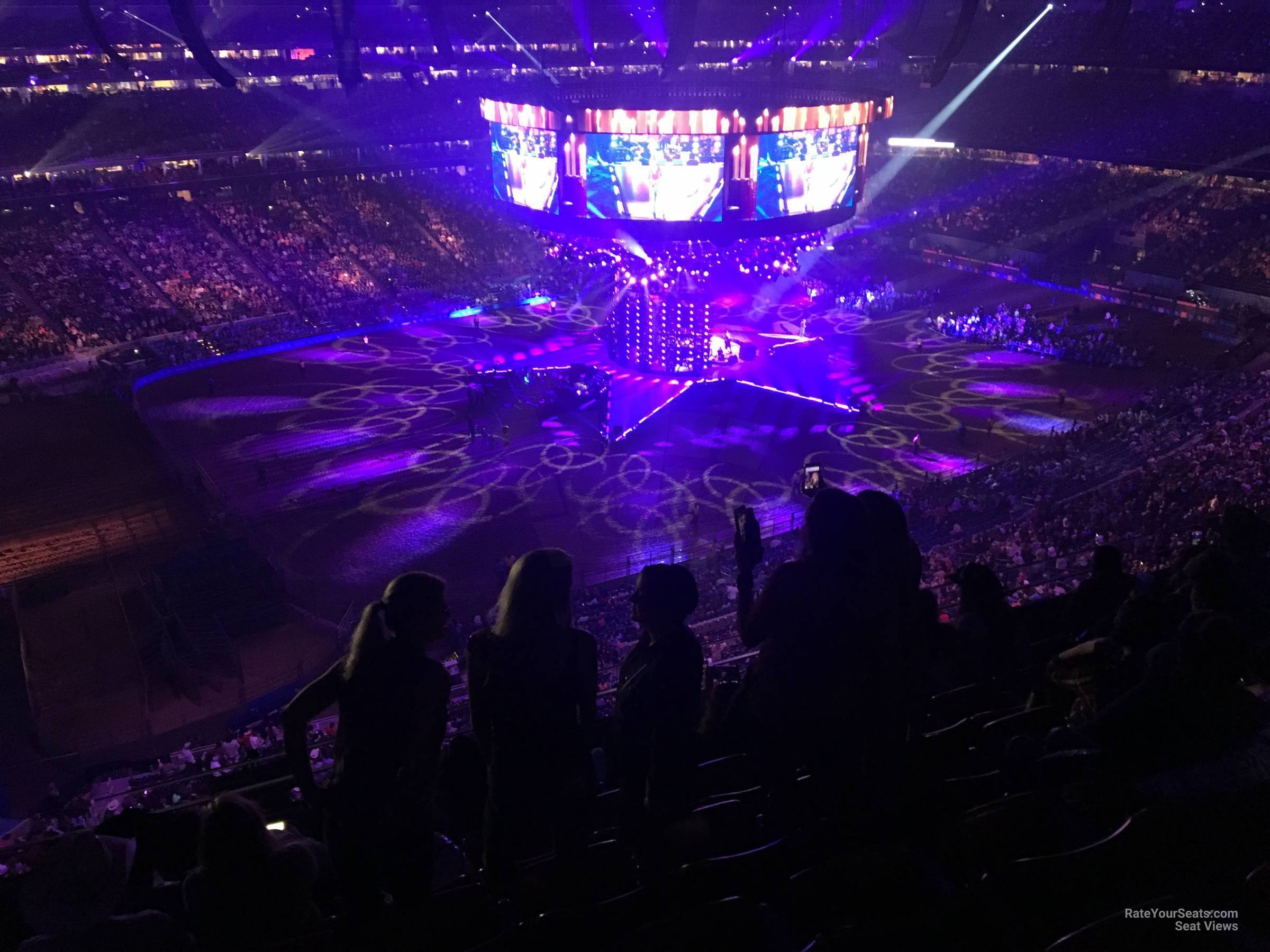 section 538, row m seat view  for concert - nrg stadium