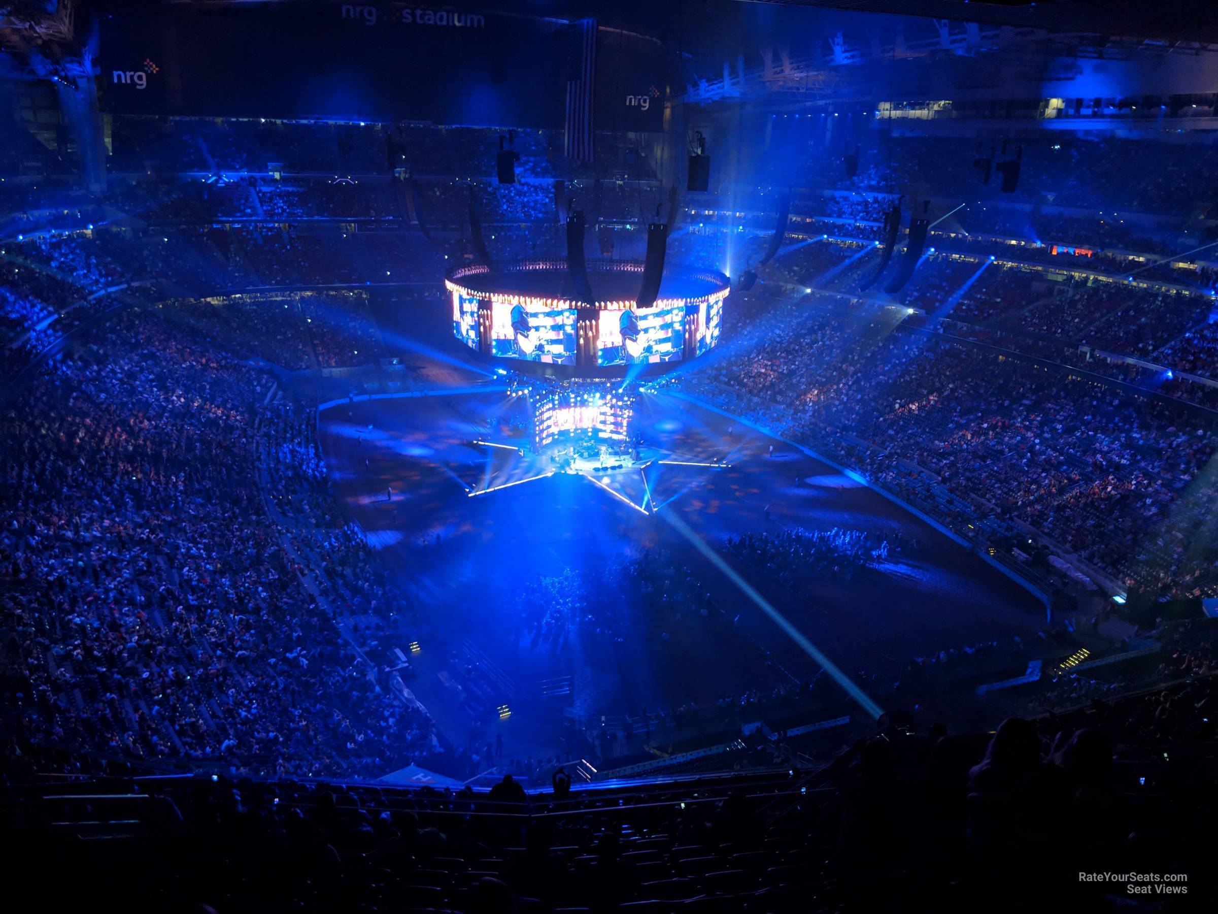 section 625, row m seat view  for concert - nrg stadium