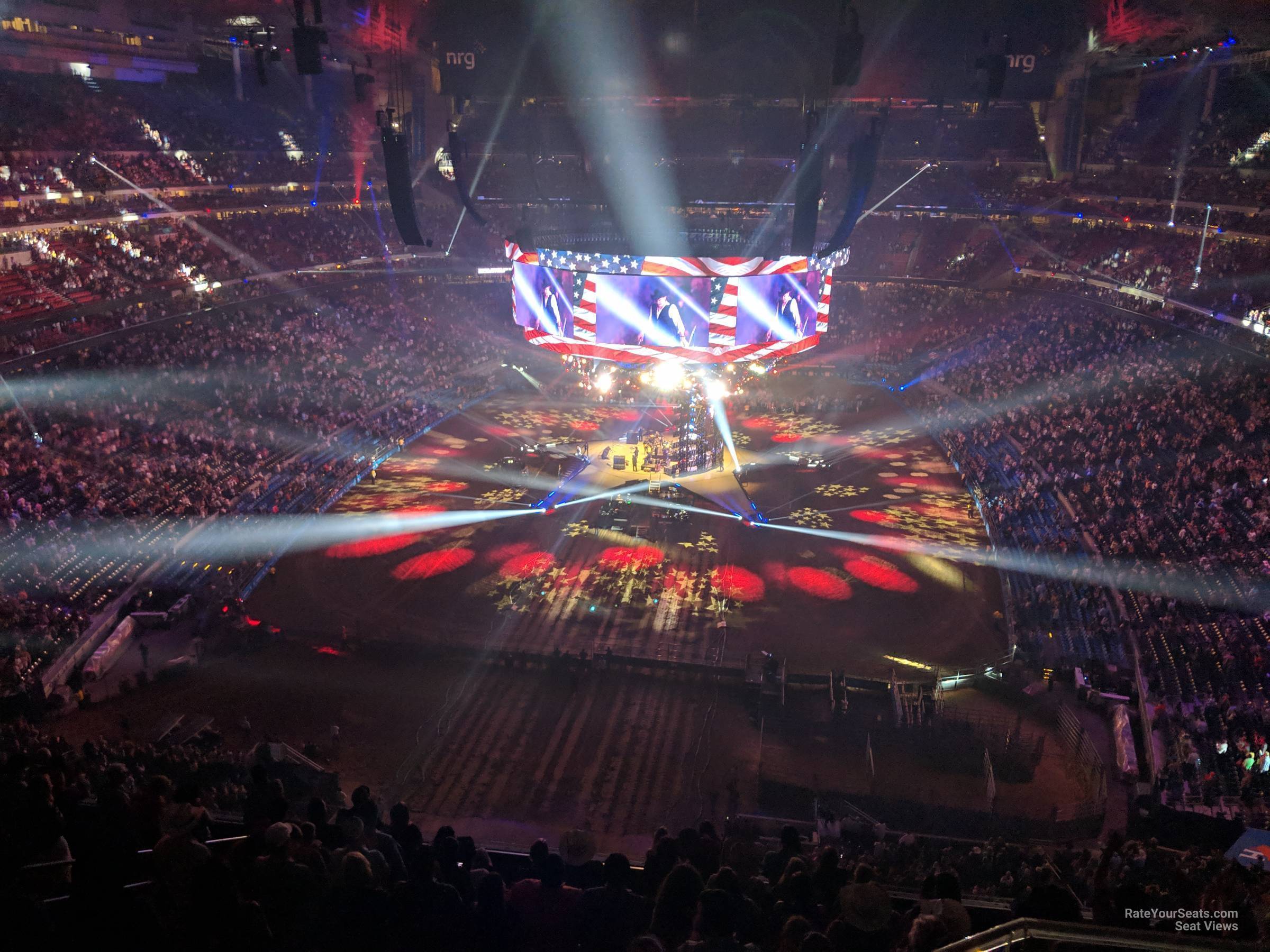 section 646, row a seat view  for concert - nrg stadium