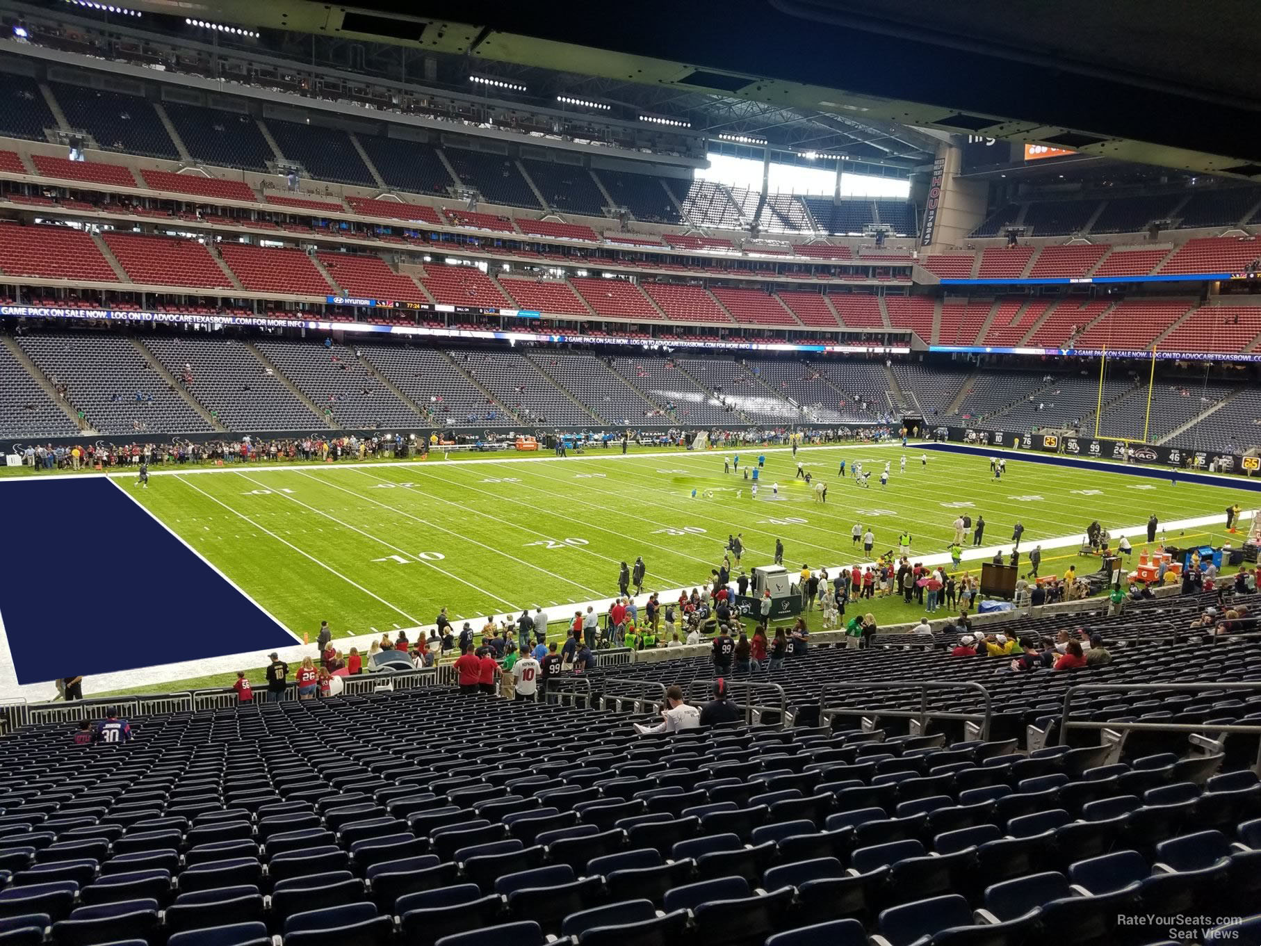 Reliant Stadium Football Seating Chart