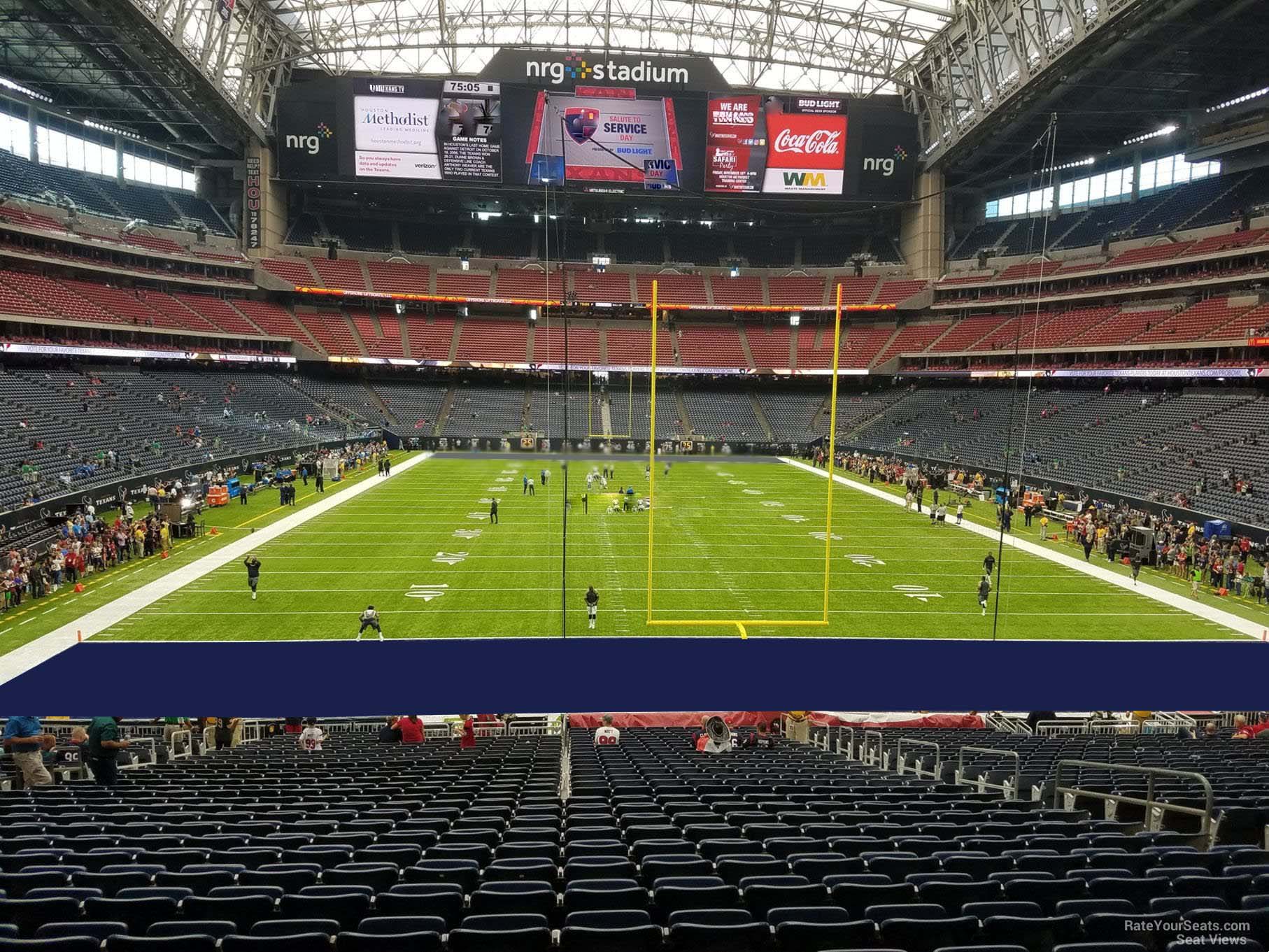 Section 117 at NRG Stadium